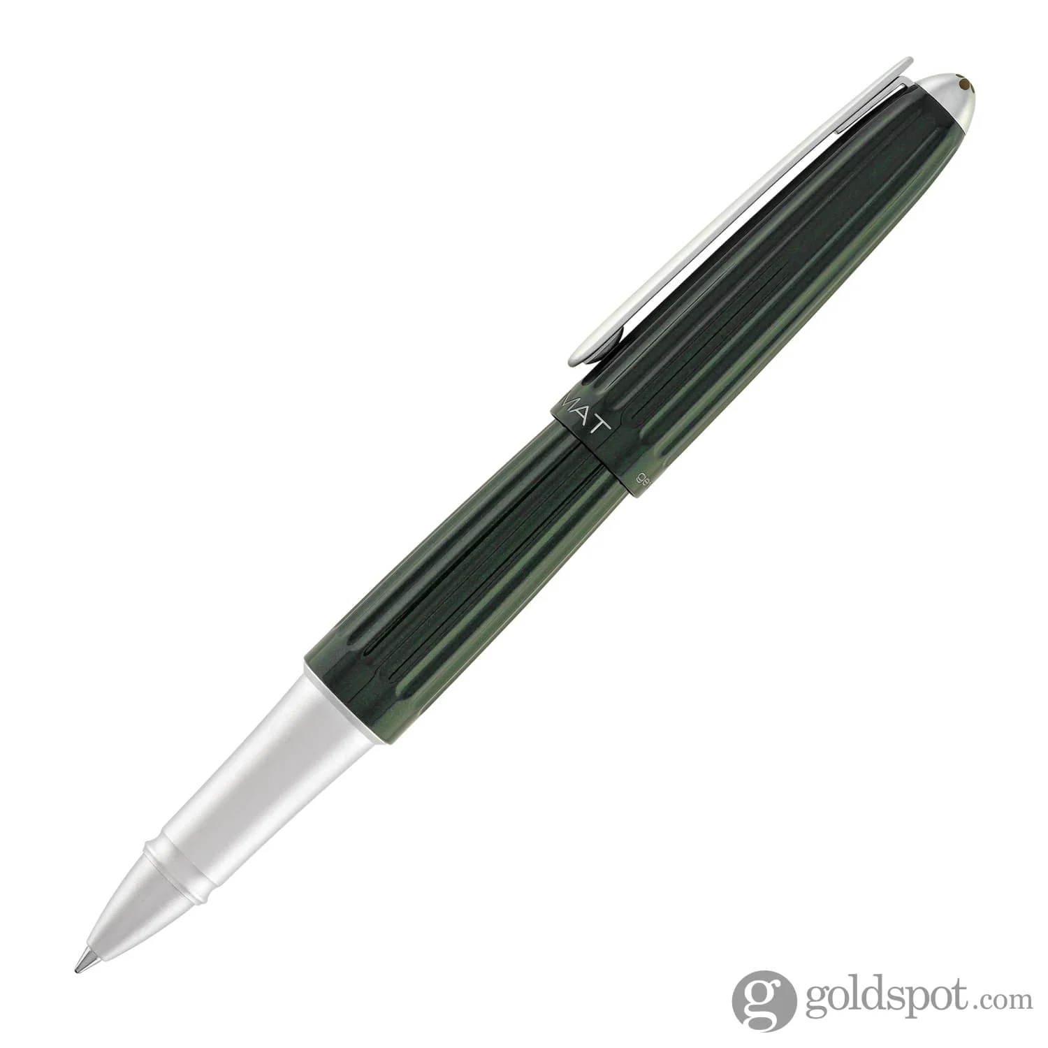 Diplomat Aero Rollerball Pen in Evergreen