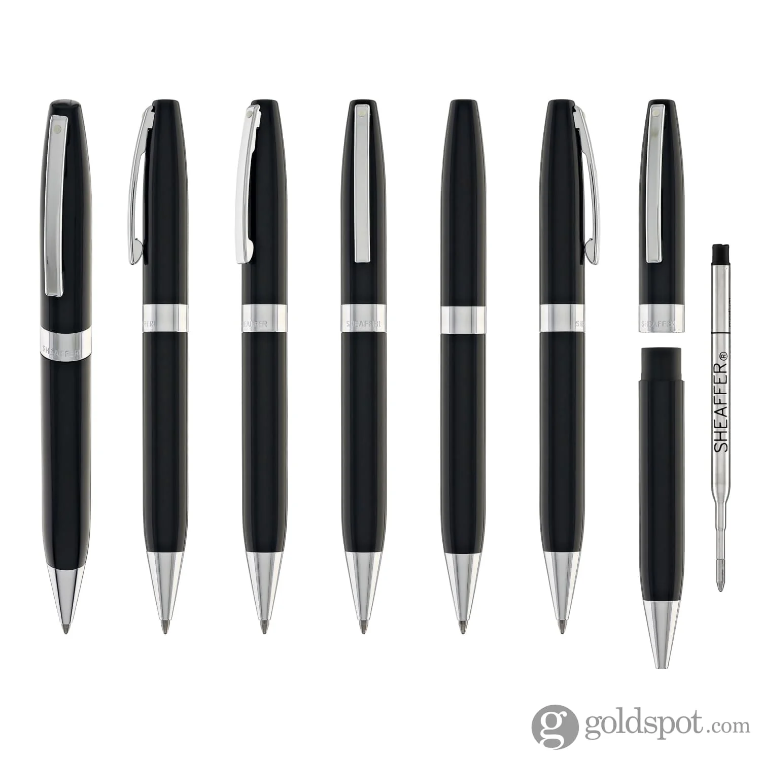 1887-sheaffer-legacy-9064-ballpoint-pen-in-black-with-chrome-trim-7.webp Sheaffer Legacy 9064 Ballpoint Pen in Black with Chrome Trim