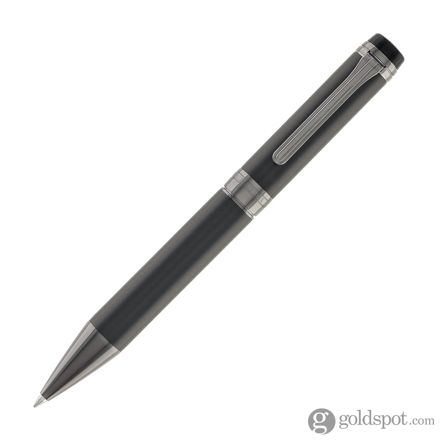 1888-sailor-cylint-ballpoint-pen-in-matte-black-stainless-steel-with-black-ion-trim-2.webp Sailor Cylint Ballpoint Pen in Matte Black Stainless Steel with Black Ion Trim
