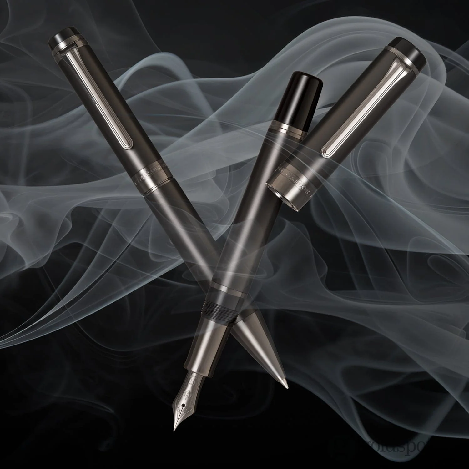 1888-sailor-cylint-ballpoint-pen-in-matte-black-stainless-steel-with-black-ion-trim-8.webp Sailor Cylint Ballpoint Pen in Matte Black Stainless Steel with Black Ion Trim