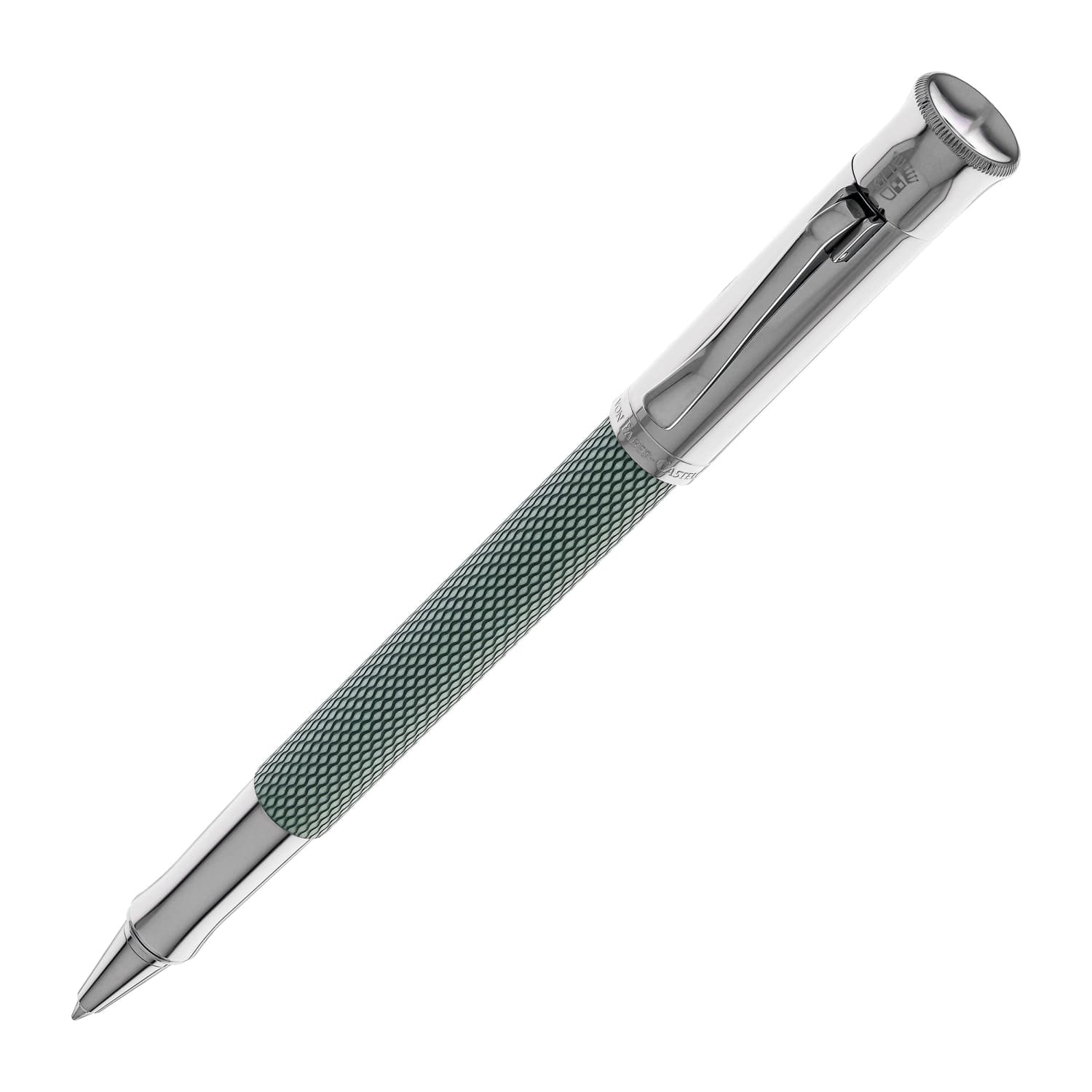 1889-faber-castell-guilloche-rollerball-pen-in-sage-green-1.jpg Faber-Castell Guilloche Rollerball Pen in Sage Green