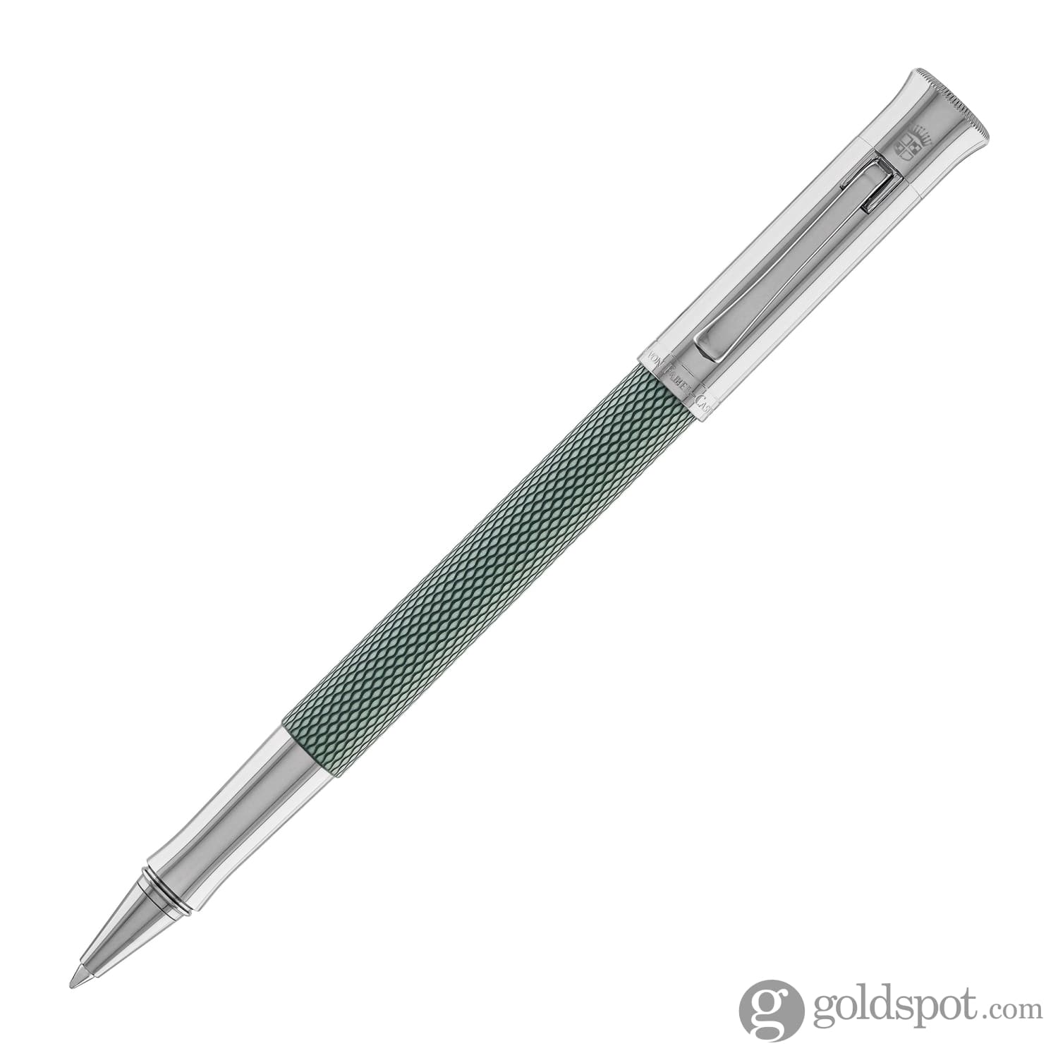 Faber-Castell Guilloche Rollerball Pen in Sage Green