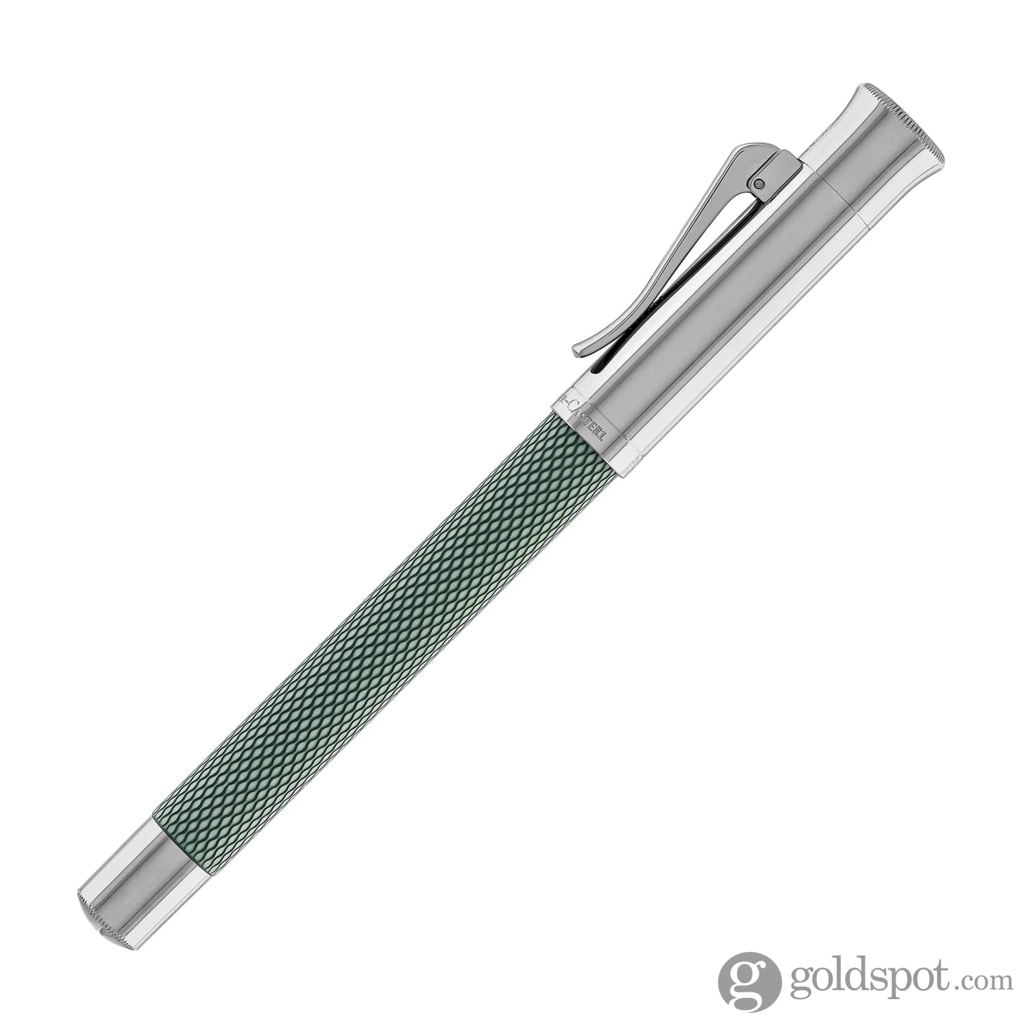 Faber-Castell Guilloche Rollerball Pen in Sage Green