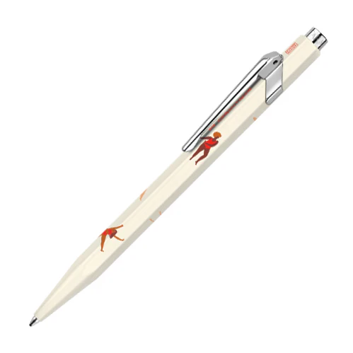 Caran d'Ache 849 Nina Cosford Ballpoint Pen in Light Cream