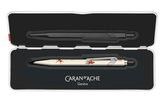 1915-caran-d-ache-849-nina-cosford-ballpoint-pen-in-light-cream-4.webp Caran d'Ache 849 Nina Cosford Ballpoint Pen in Light Cream