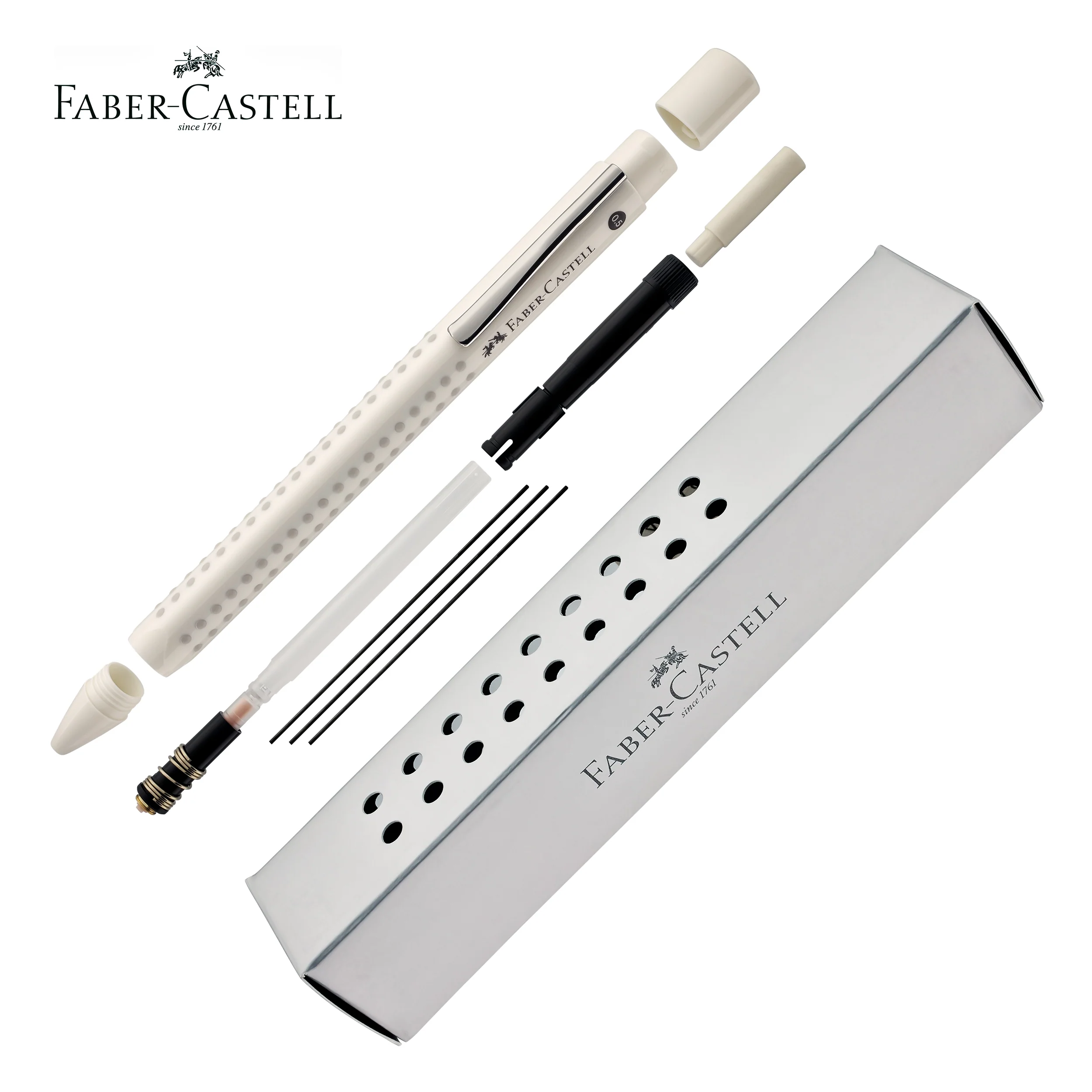 Faber-Castell Grip Harmony Mechanical Pencil in Coconut Milk - 0.5 mm
