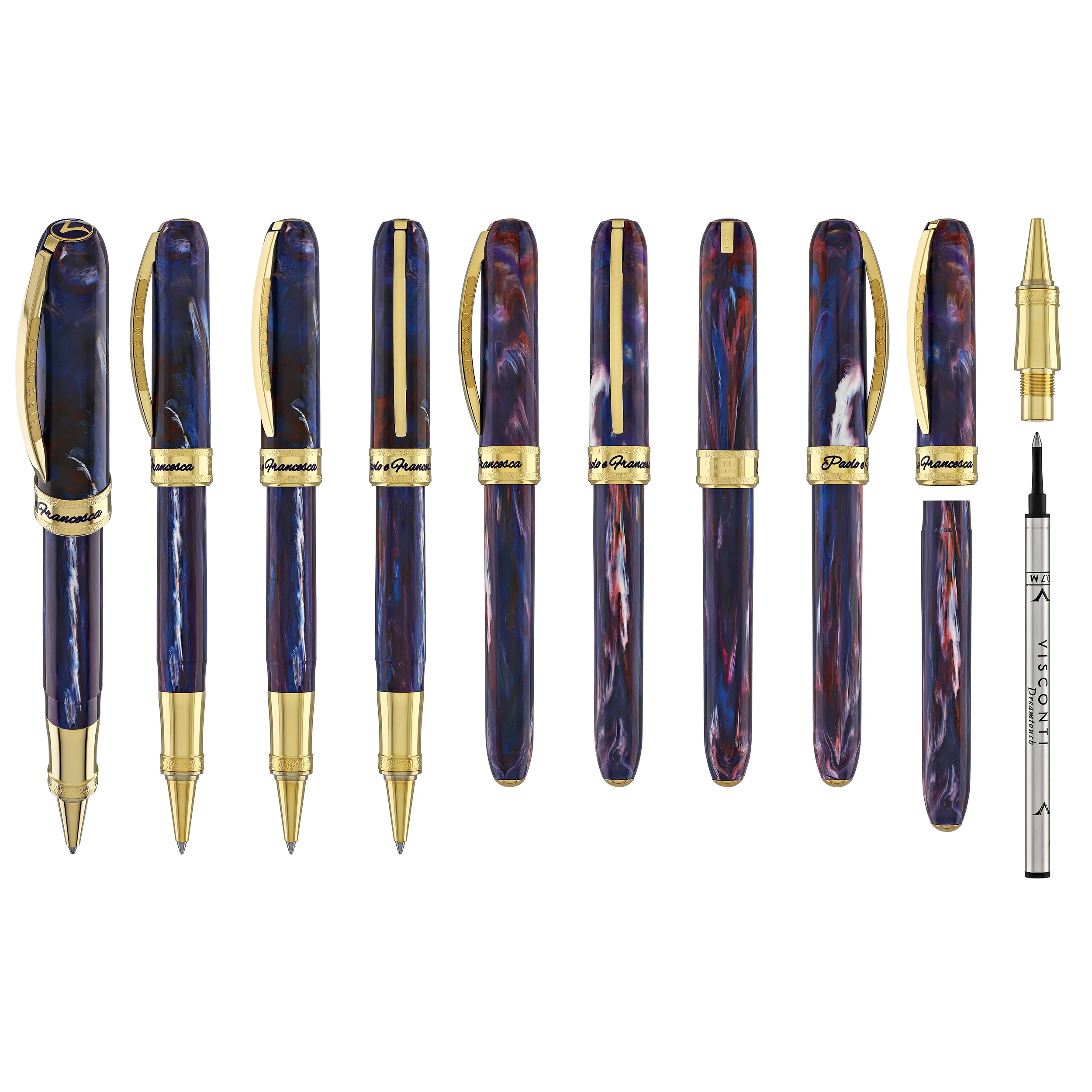 1925-visconti-comedia-rollerball-pen-in-paolo-francesca-9.webp Visconti Comedia Rollerball Pen in Paolo & Francesca
