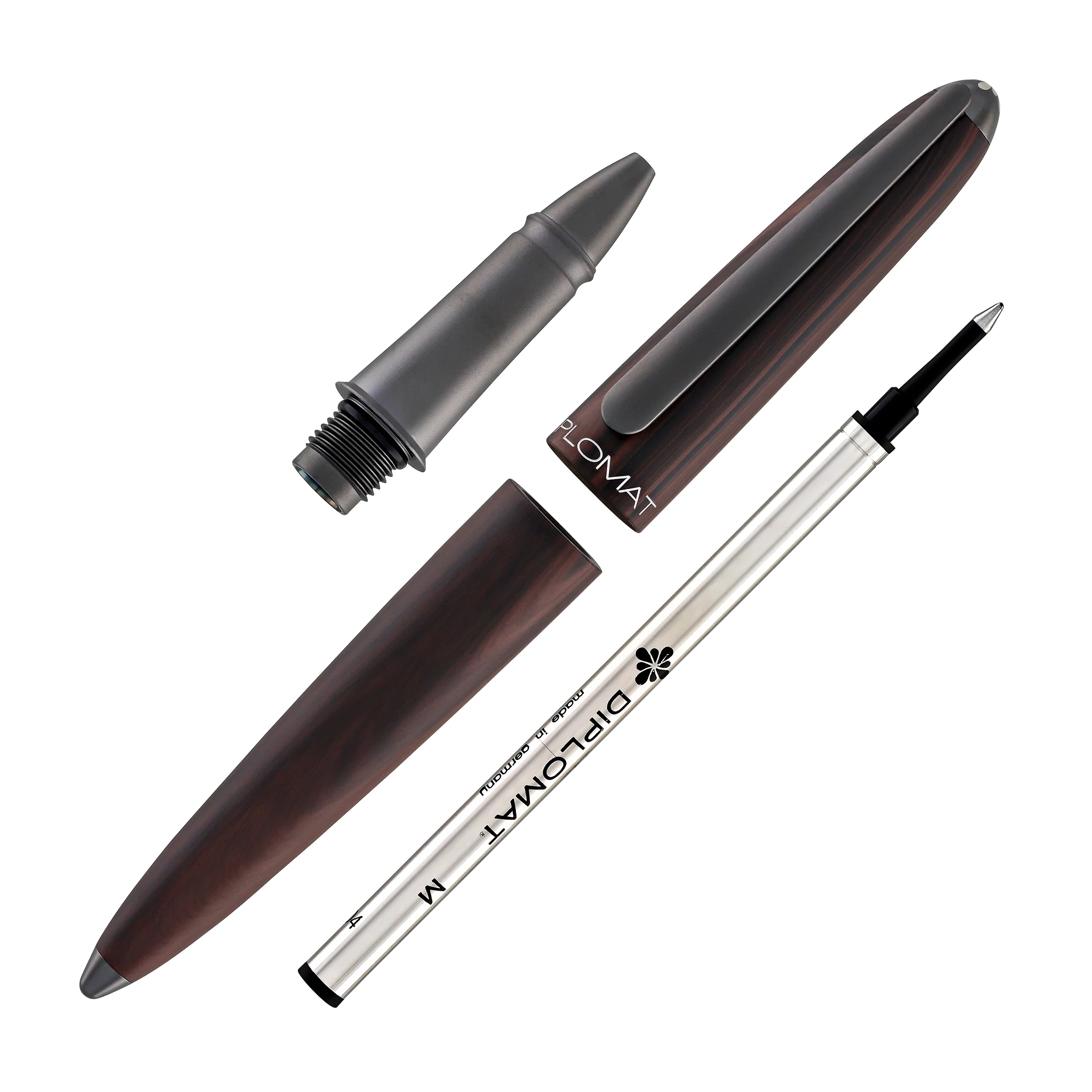 1933-diplomat-aero-rollerball-pen-in-black-forest-8.webp Diplomat Aero Rollerball Pen in Black Forest