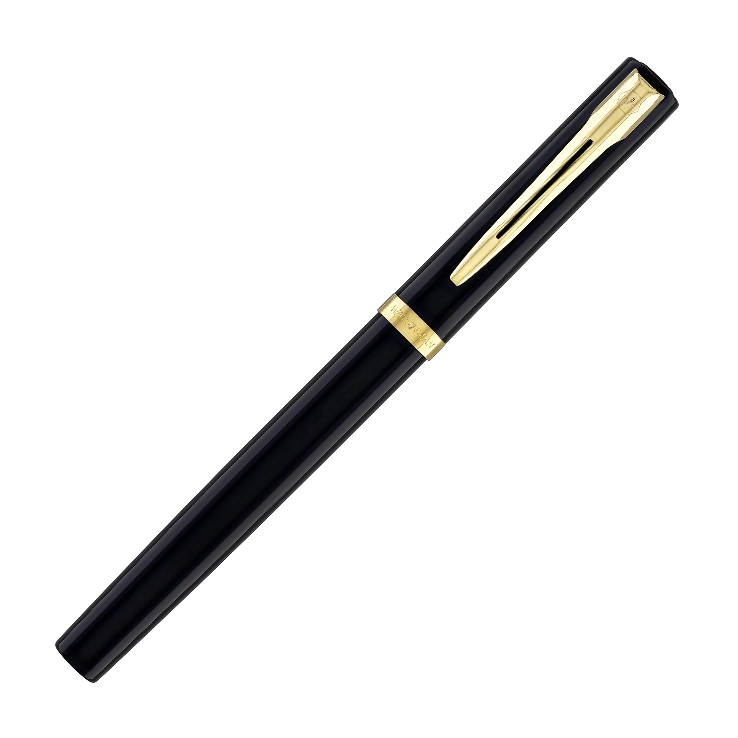 1944-waterman-impression-fountain-pen-in-black-with-gold-coated-fine-point-2.webp Waterman Impression Fountain Pen in Black with Gold Coated - Fine Point