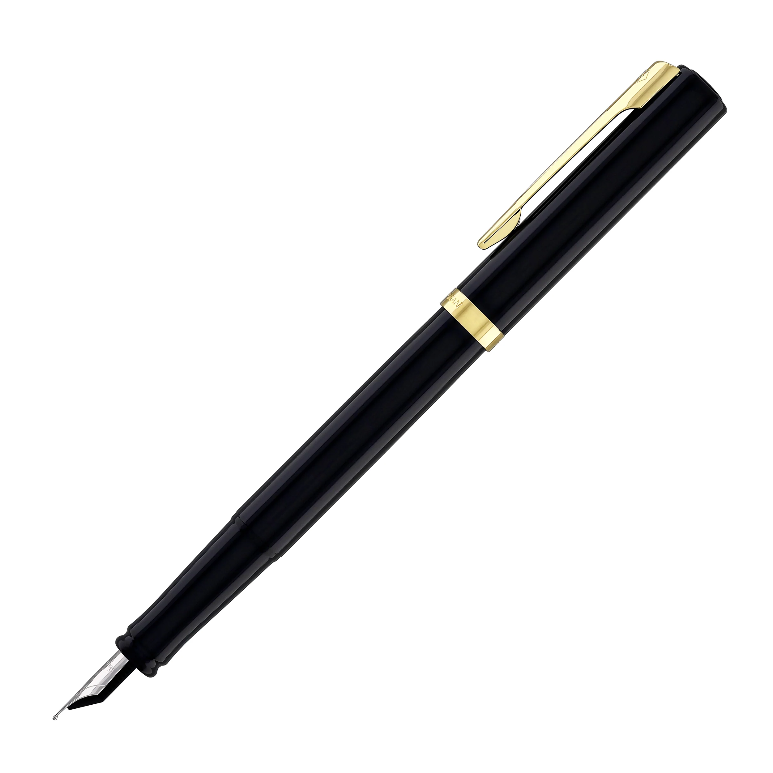 1944-waterman-impression-fountain-pen-in-black-with-gold-coated-fine-point-5.webp Waterman Impression Fountain Pen in Black with Gold Coated - Fine Point