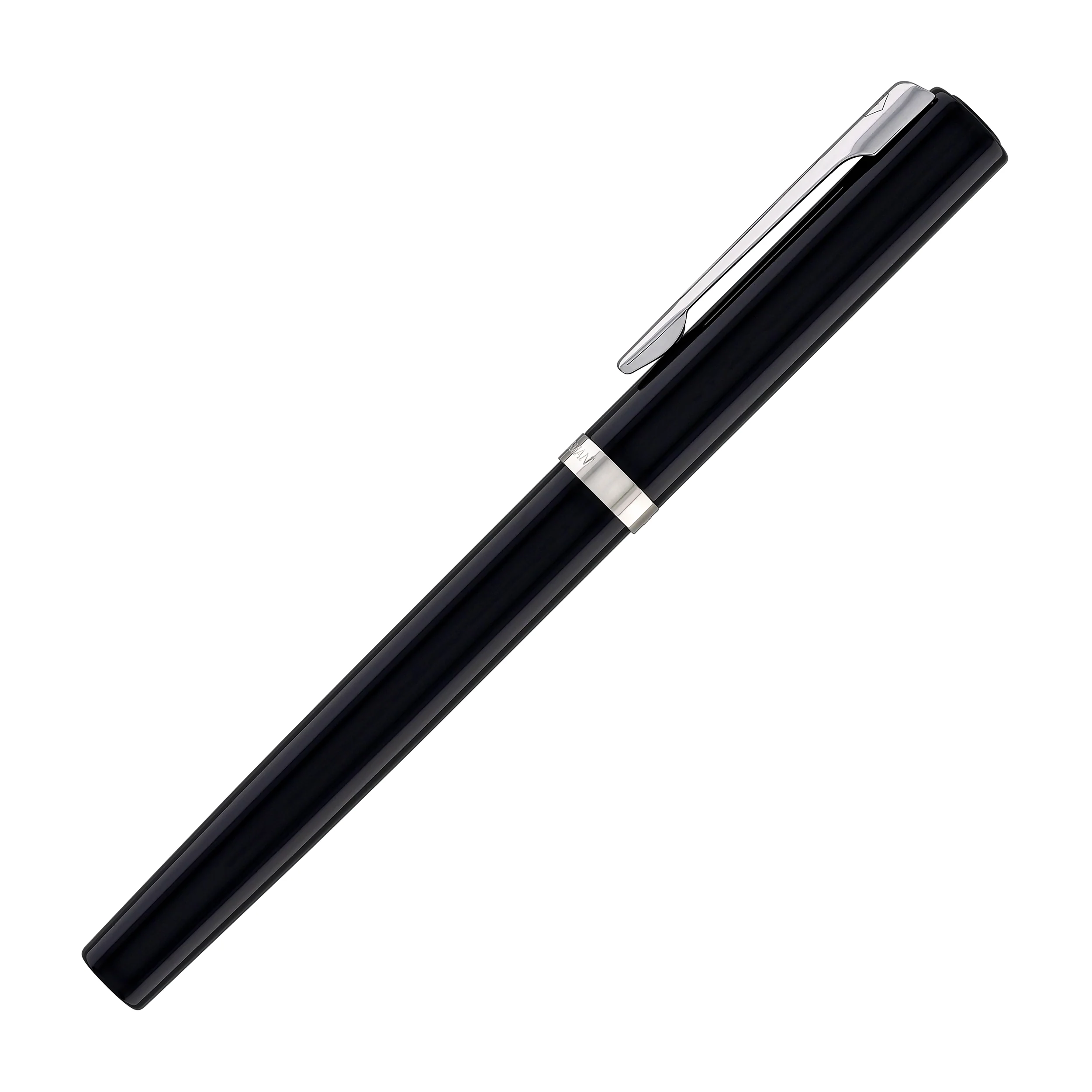 Waterman Impression Fountain Pen in Black with Palladium Coated - Fine Point