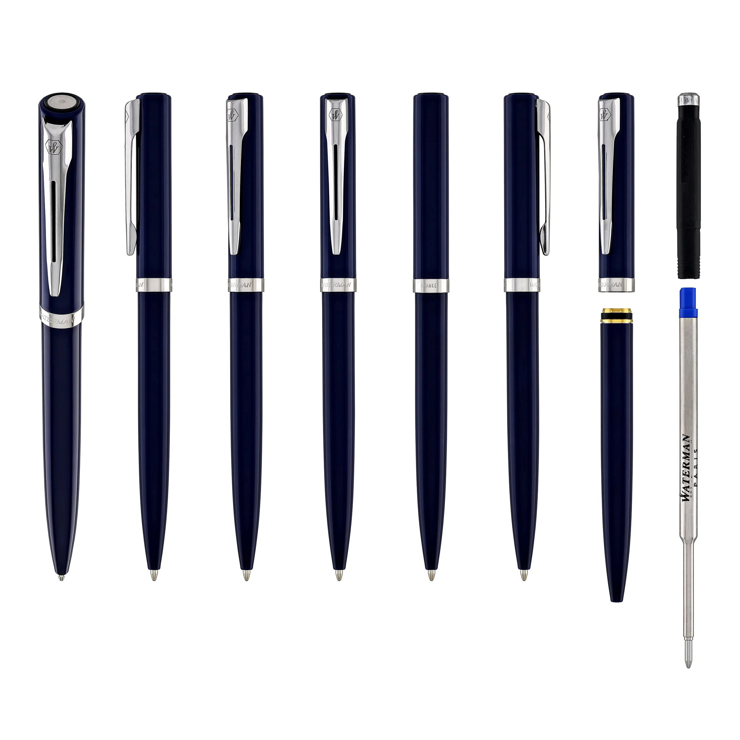 1946-waterman-impression-ballpoint-pen-in-blue-with-palladium-coated-7.webp Waterman Impression Ballpoint Pen in Blue with Palladium Coated