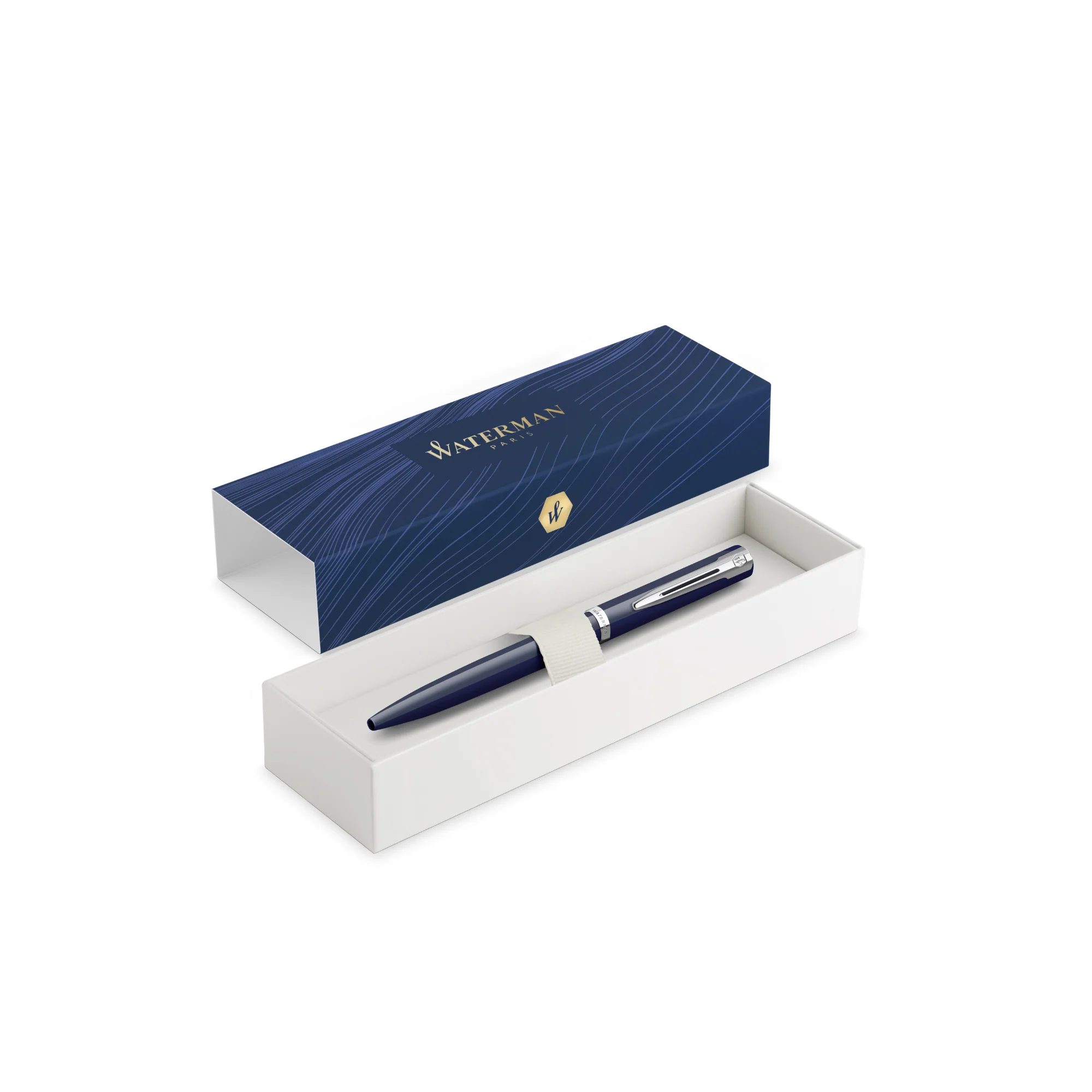 1946-waterman-impression-ballpoint-pen-in-blue-with-palladium-coated-8.webp Waterman Impression Ballpoint Pen in Blue with Palladium Coated