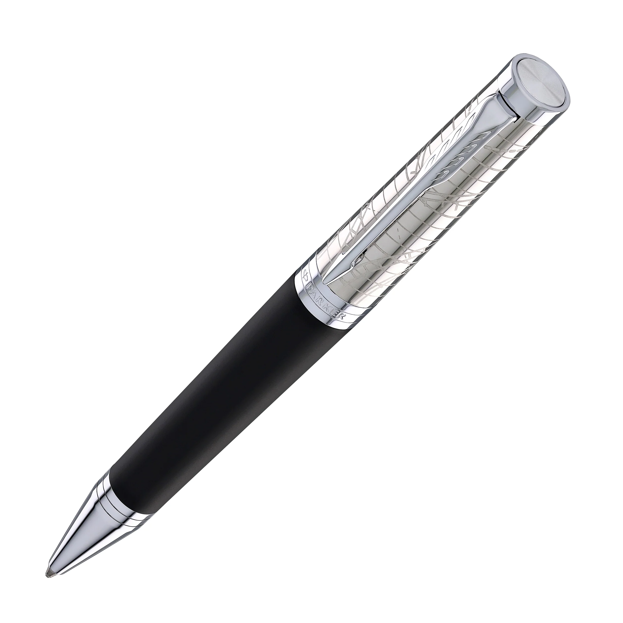 1949-parker-ingenuity-ballpoint-pen-in-legacy-of-flight-with-chrome-trim-1.webp Parker Ingenuity Ballpoint Pen in Legacy of Flight with Chrome Trim