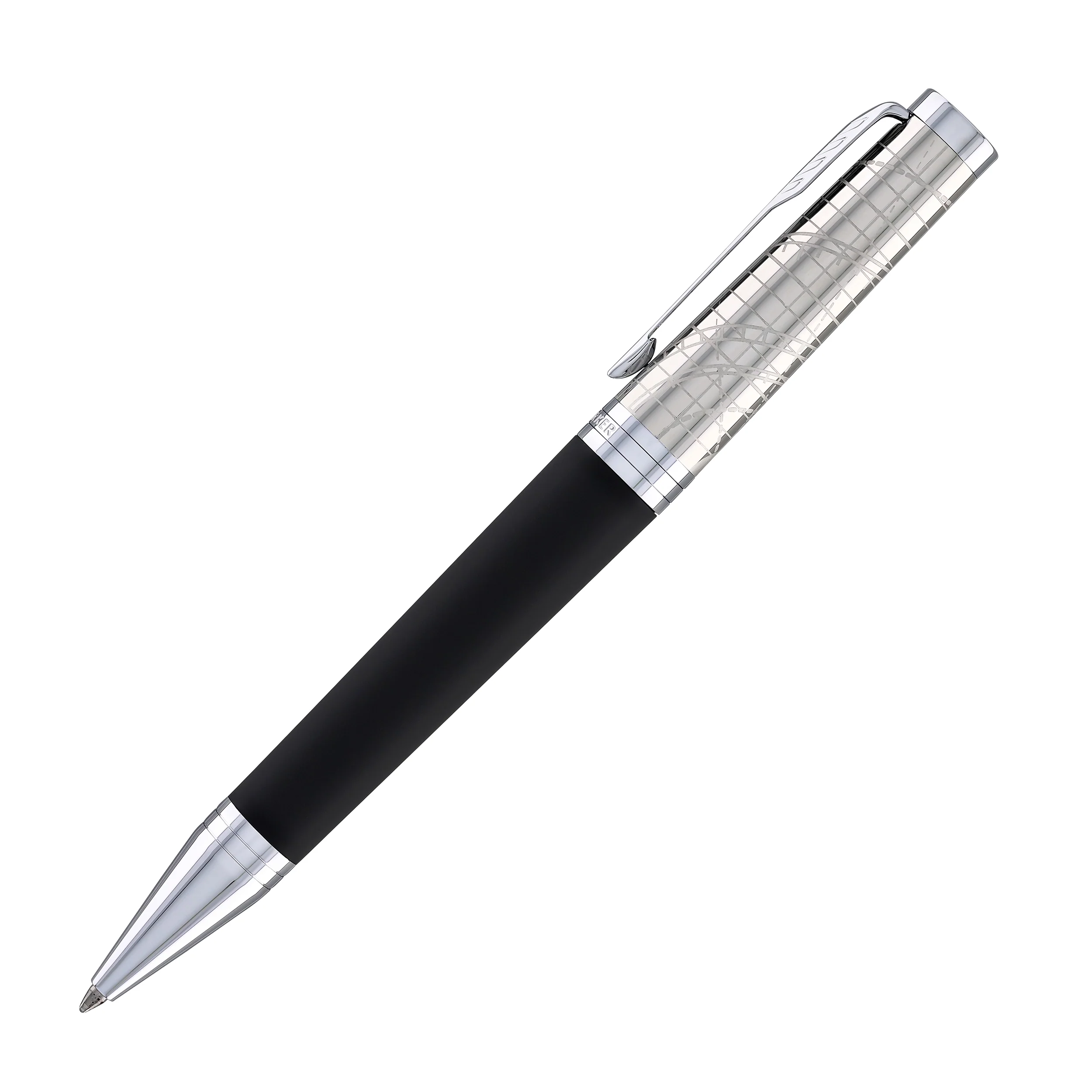 1949-parker-ingenuity-ballpoint-pen-in-legacy-of-flight-with-chrome-trim-4.webp Parker Ingenuity Ballpoint Pen in Legacy of Flight with Chrome Trim