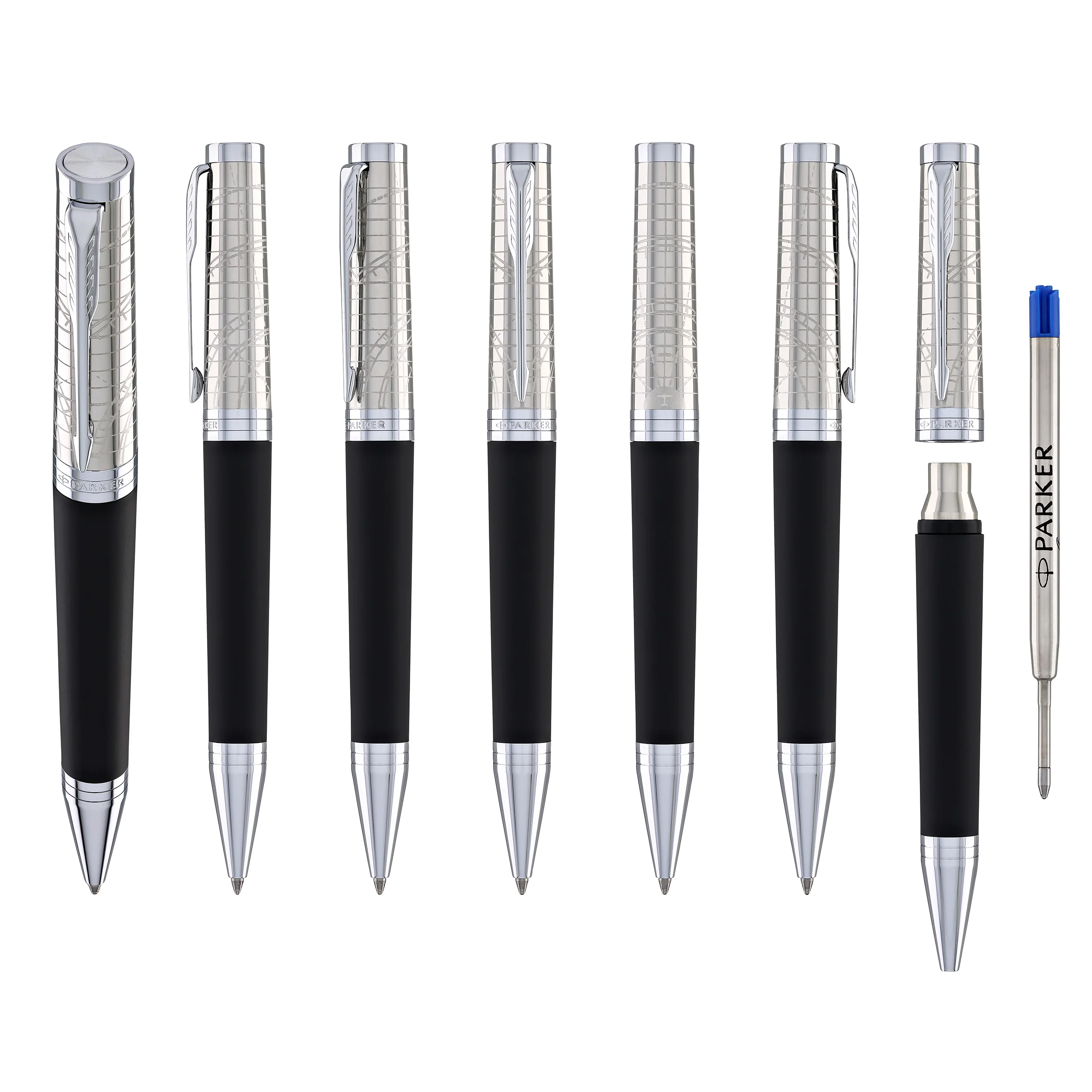 1949-parker-ingenuity-ballpoint-pen-in-legacy-of-flight-with-chrome-trim-7.webp Parker Ingenuity Ballpoint Pen in Legacy of Flight with Chrome Trim
