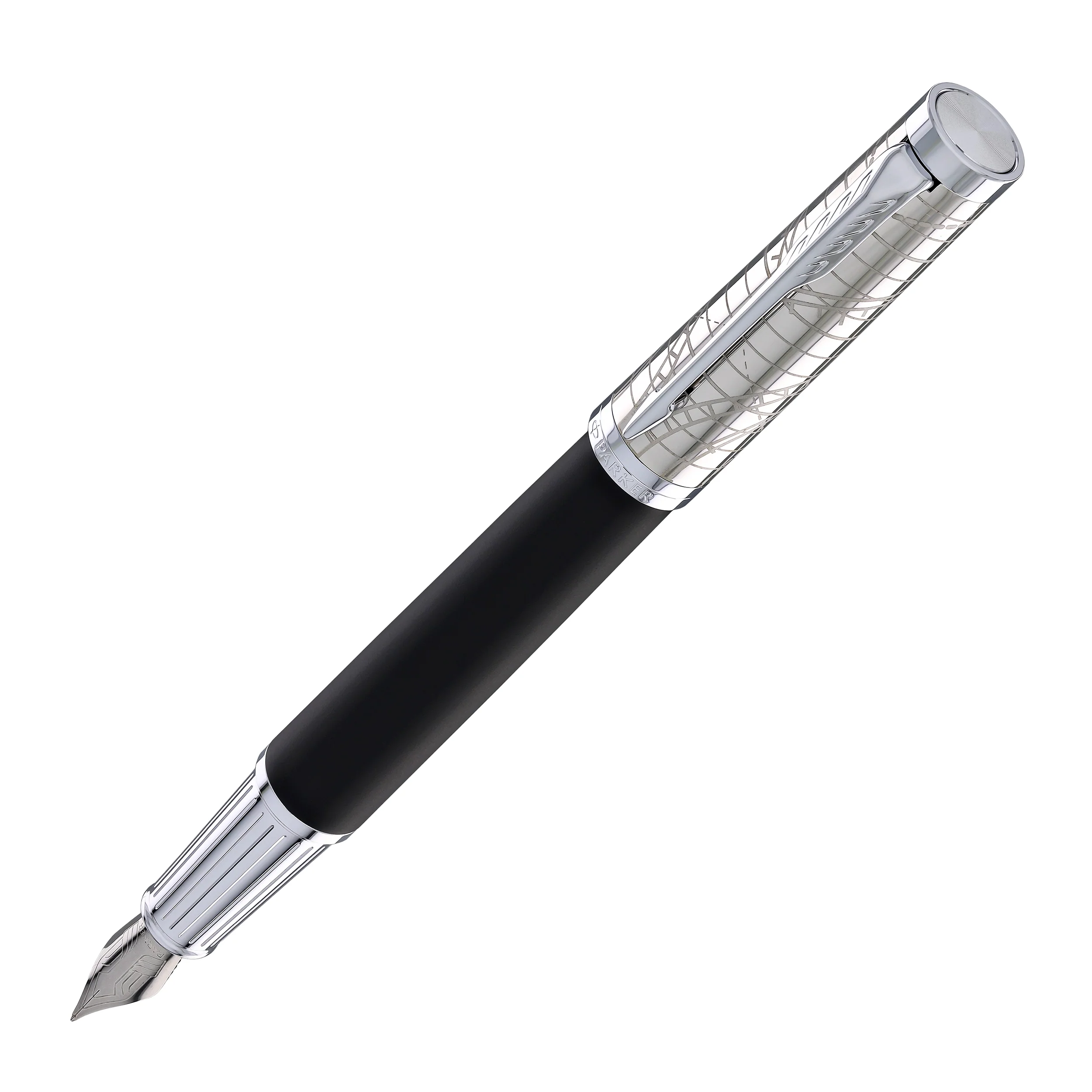 1951-parker-ingenuity-fountain-pen-in-legacy-of-flight-with-chrome-fine-point-1.webp Parker Ingenuity Fountain Pen in Legacy of Flight with Chrome - Fine Point