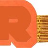 Rhodia Self-adhesive Pen Loop in Tangerine