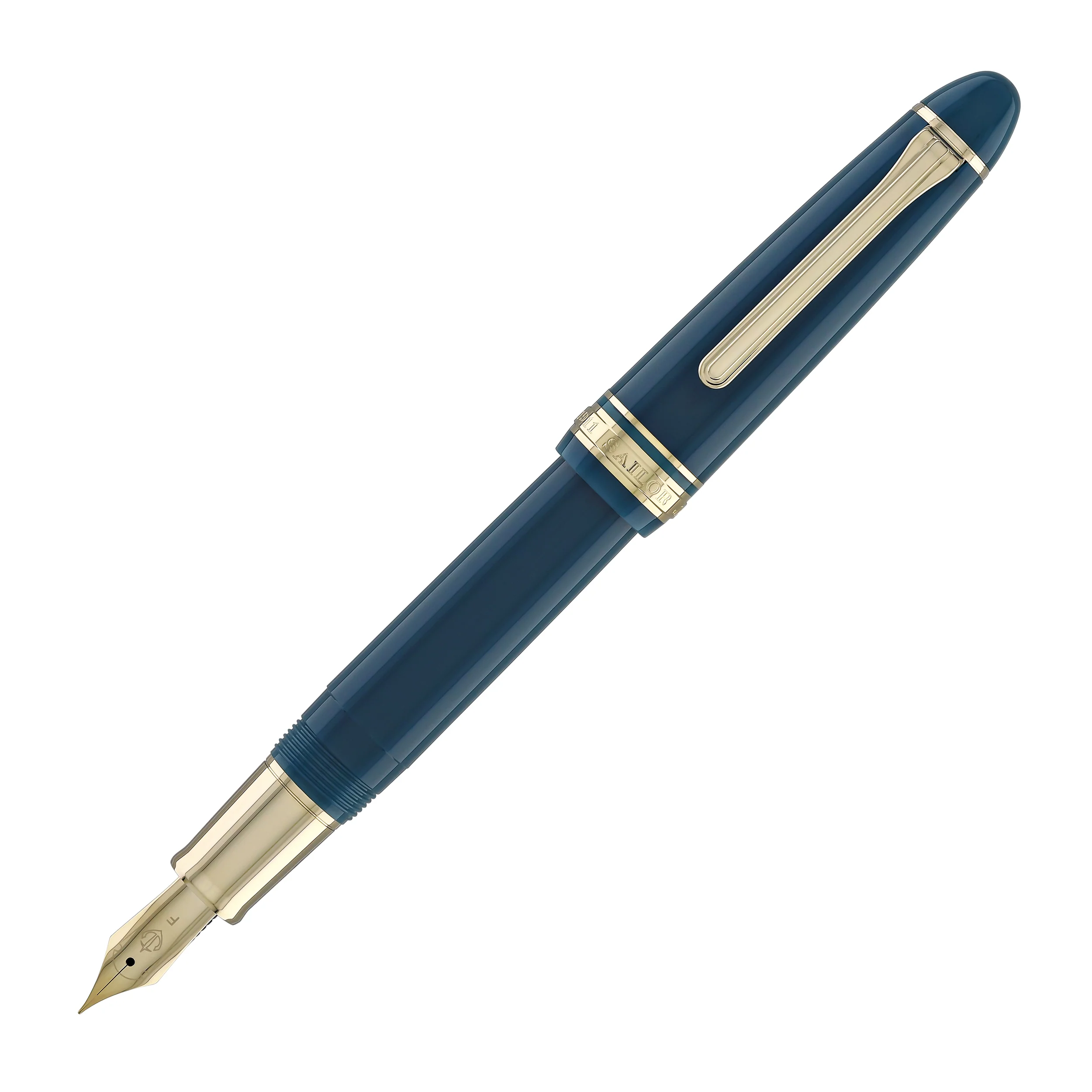 Sailor 1911 Casual L Stable Fountain Pen in Muted Green, Gold Trim