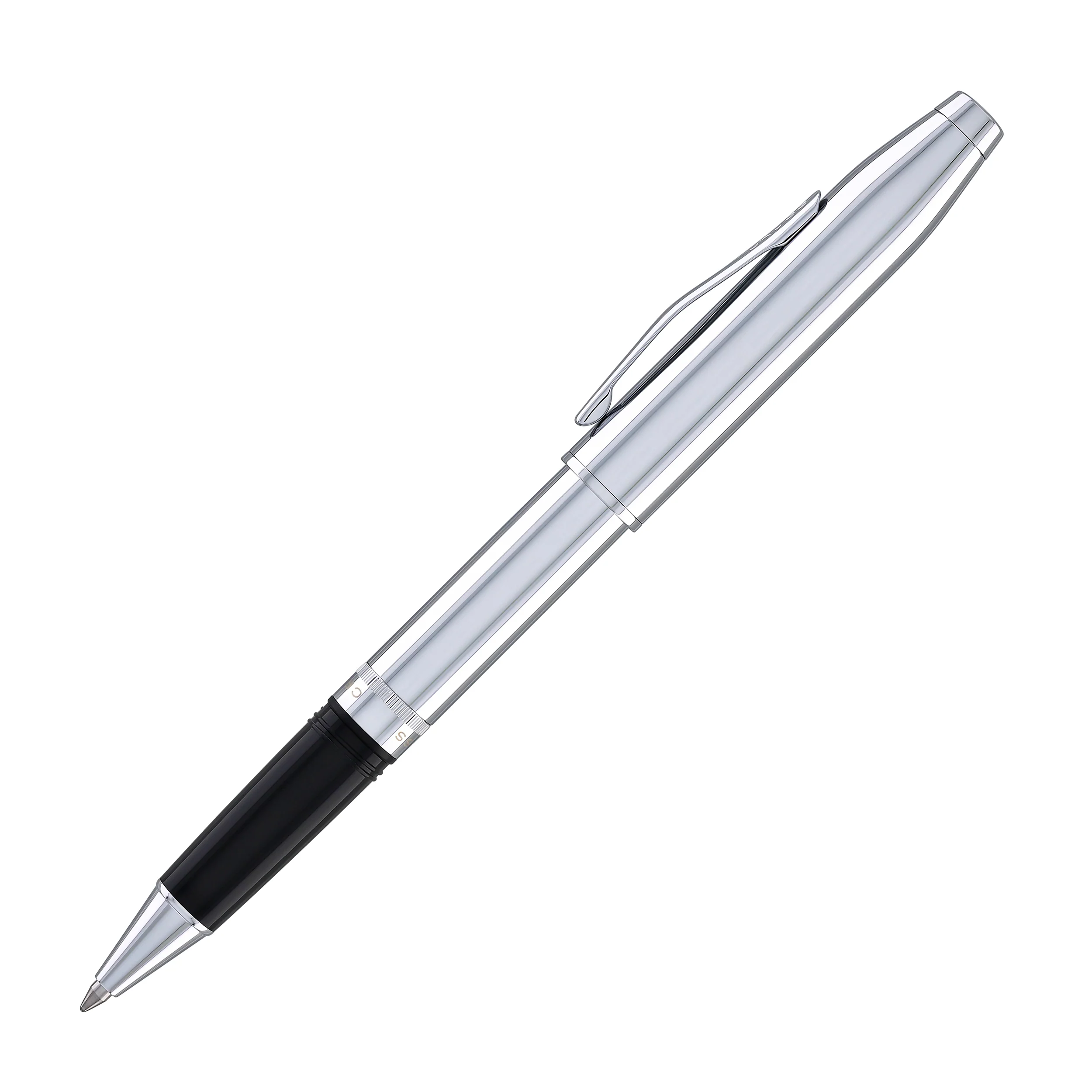 1969-cross-foundry-rollerball-pen-in-polished-chrome-with-polished-chrome-appointments-5.webp Cross Foundry Rollerball Pen in Polished Chrome with Polished Chrome Appointments