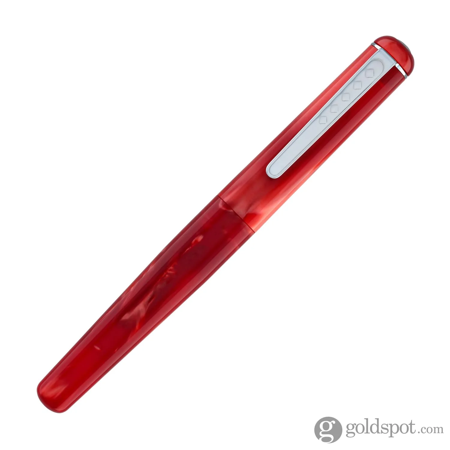 Tom Hessin Charles Fountain Pen in Exhibition Red