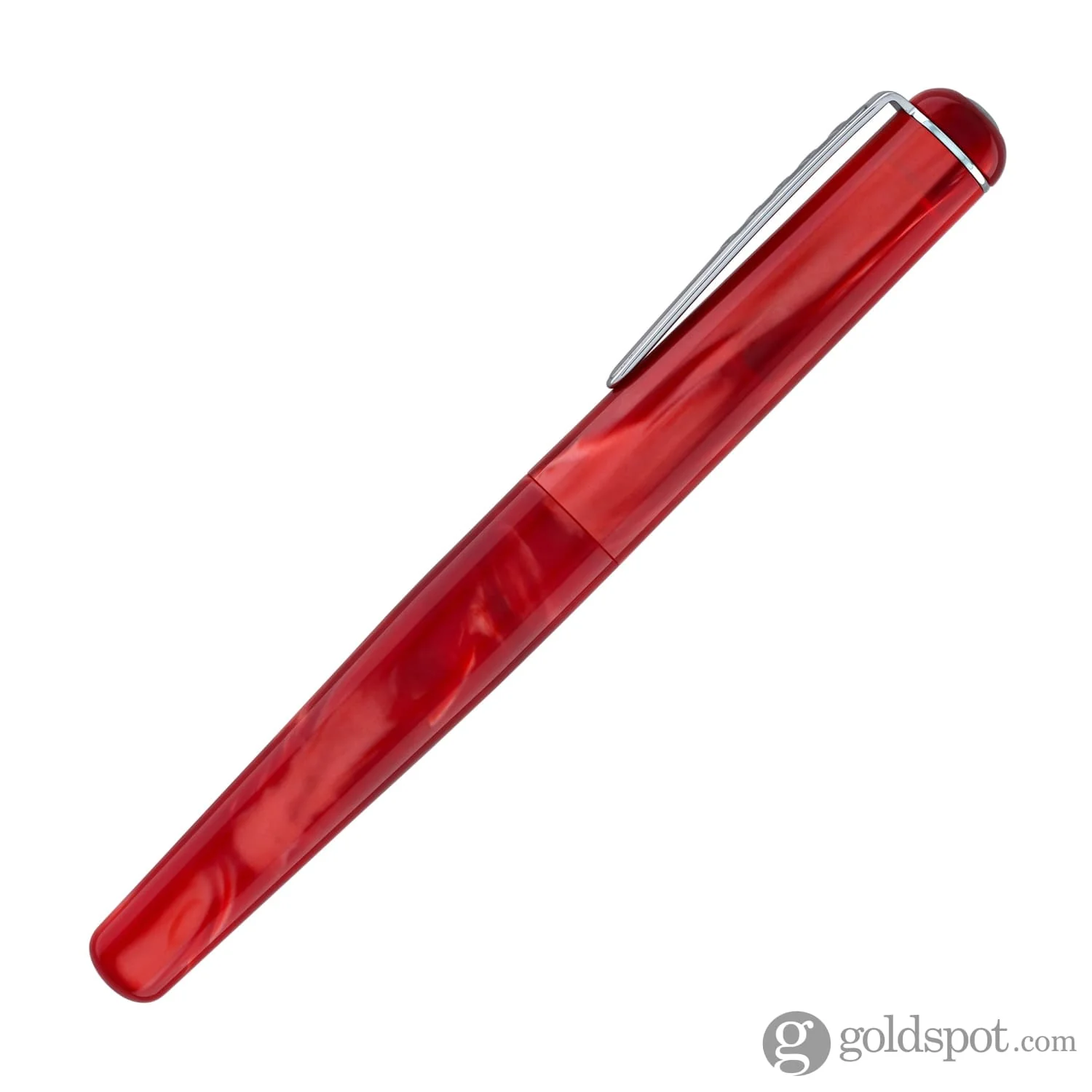 Tom Hessin Charles Fountain Pen in Exhibition Red
