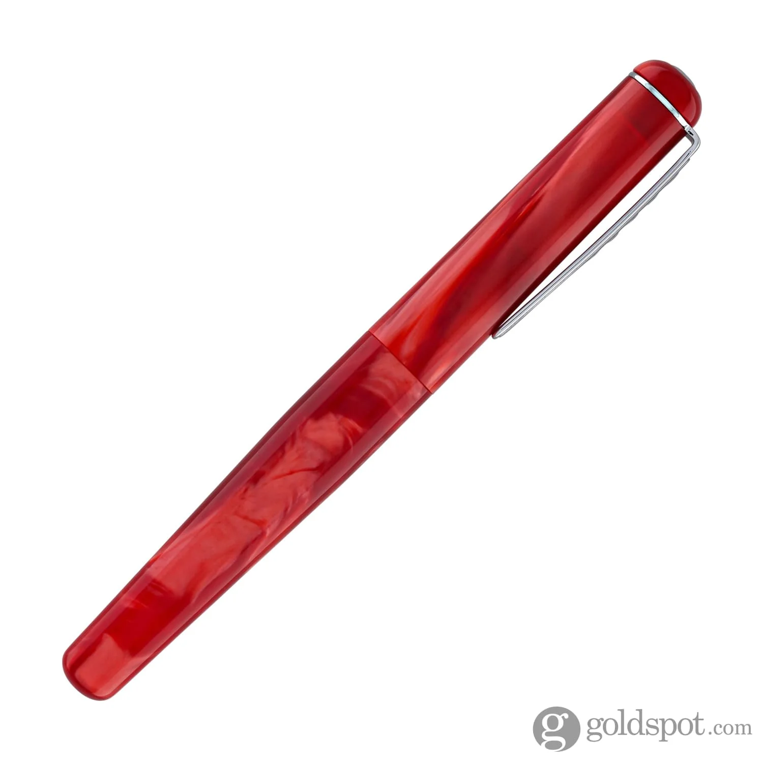 Tom Hessin Charles Fountain Pen in Exhibition Red