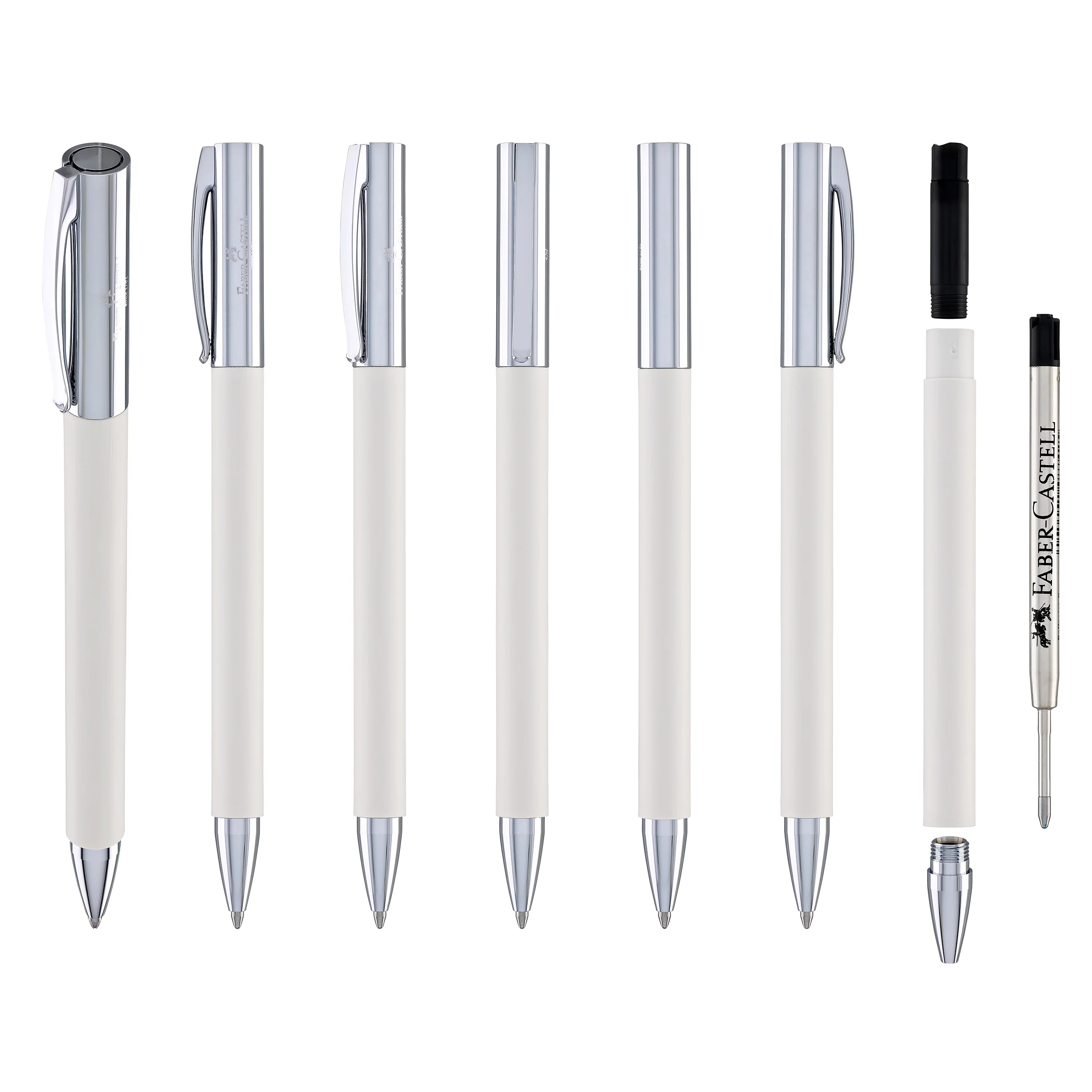 Faber-Castell Ambition Ballpoint Pen in Cinematic White