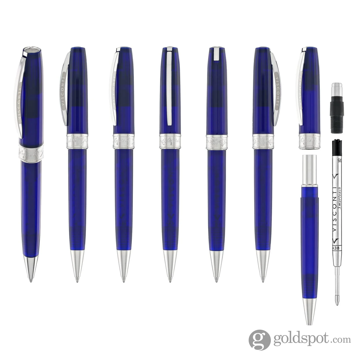 Visconti Michelangelo Ballpoint Pen in Blue
