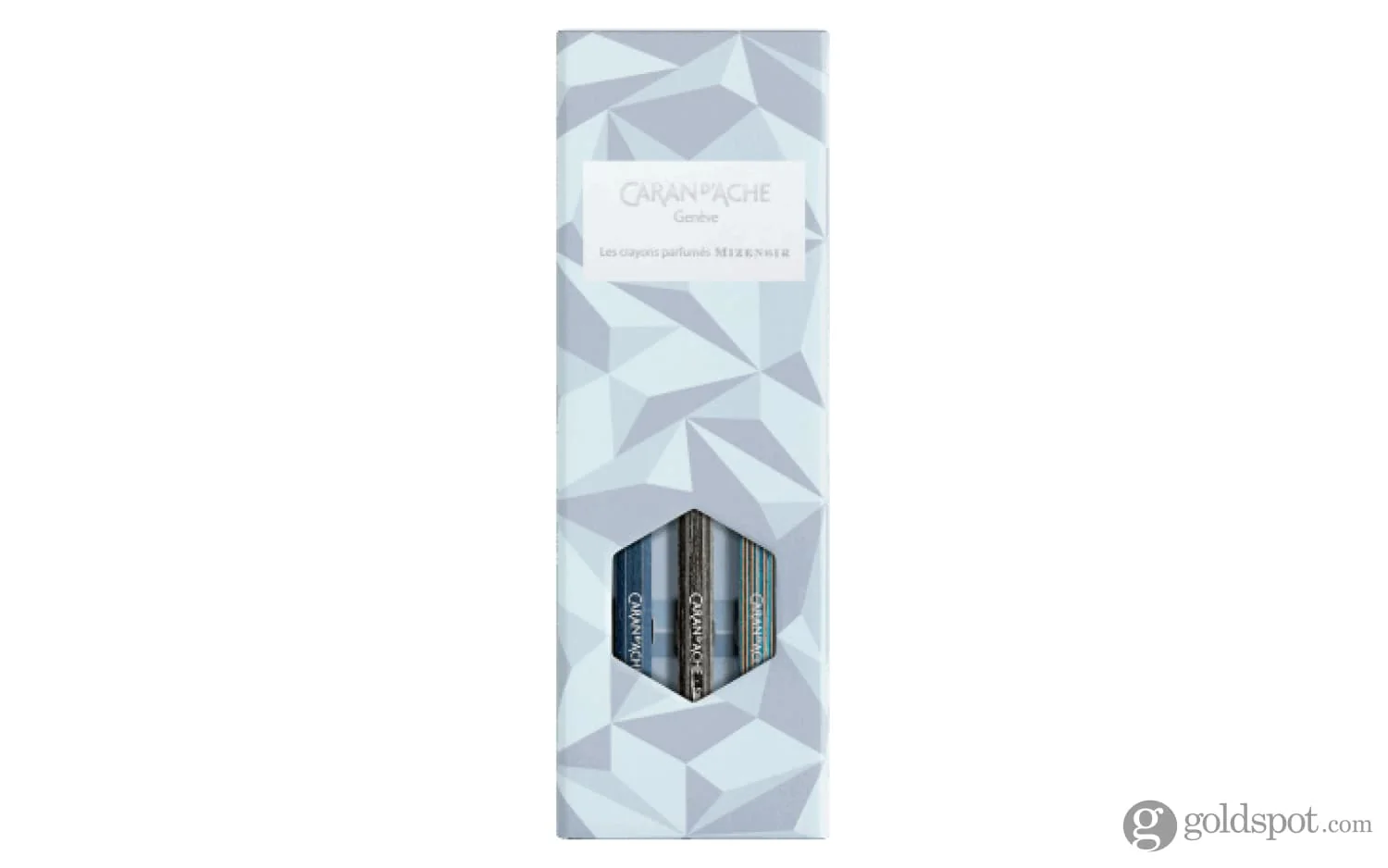 Caran d'Ache Les Crayons de la Maison Alpine Frost Scented Pencils No9 (HB) - Pack of 3