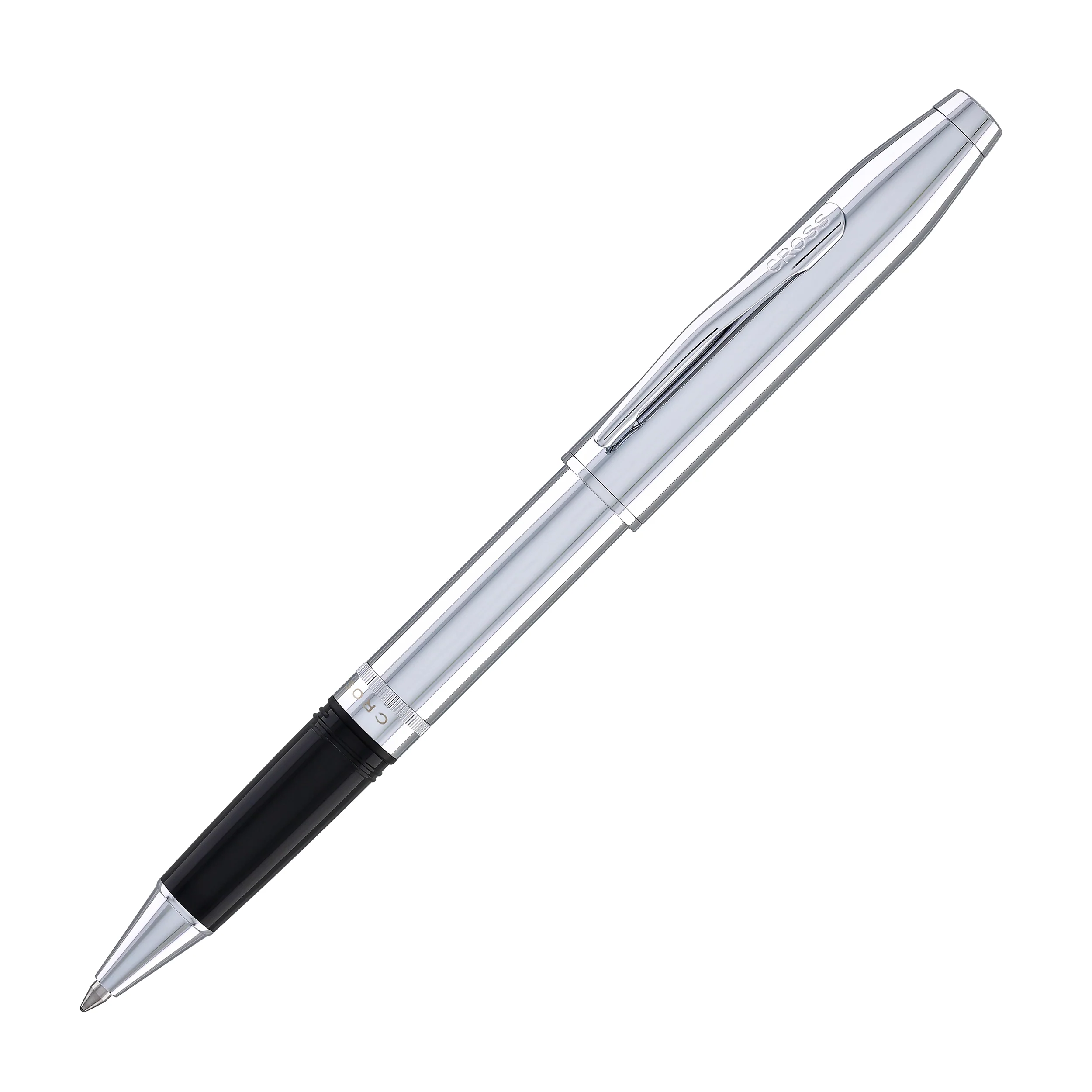 2059-cross-foundry-rollerball-pen-in-polished-chrome-with-polished-chrome-appointments-4.webp Cross Foundry Rollerball Pen in Polished Chrome with Polished Chrome Appointments