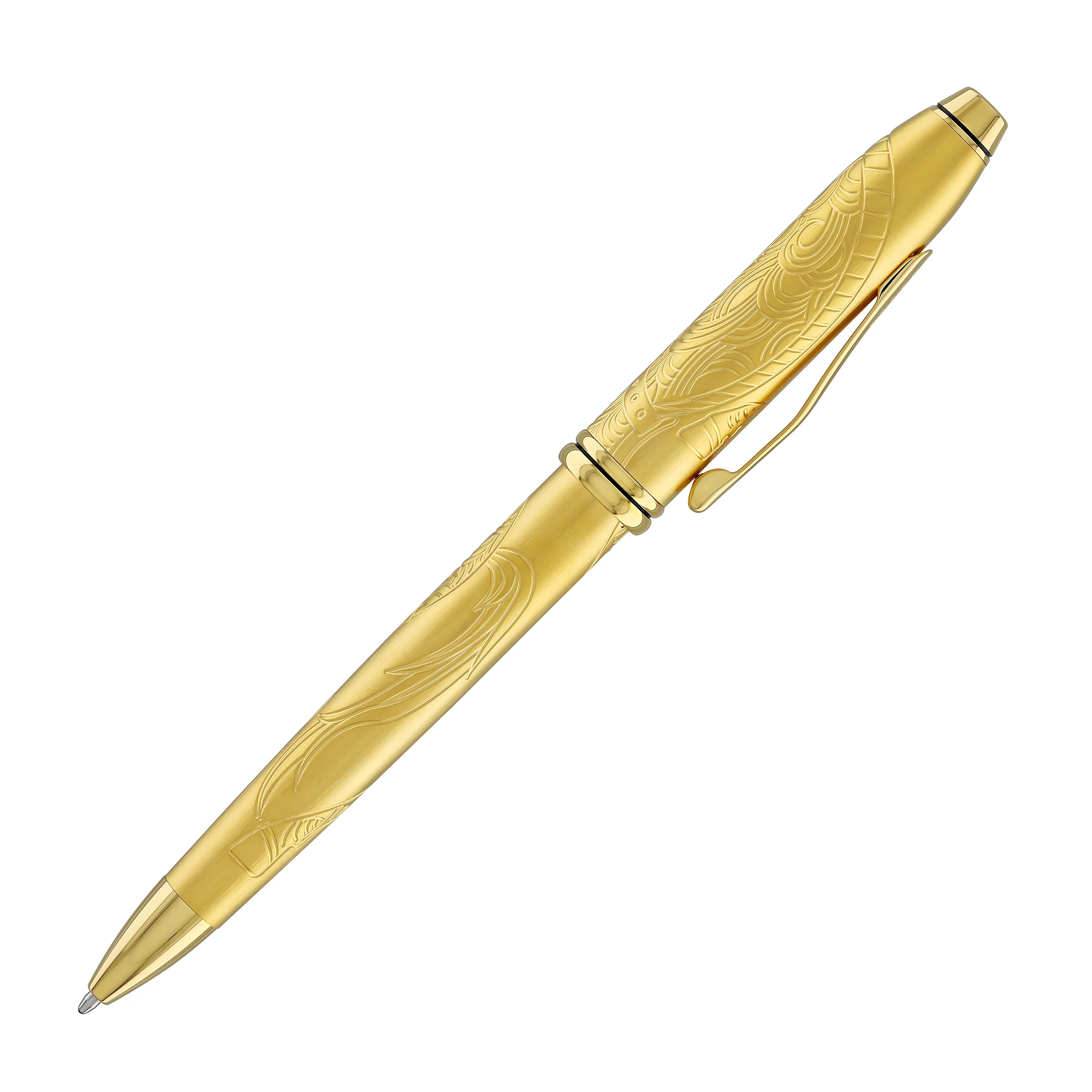 2065-cross-townsend-zodiac-year-of-the-horse-ballpoint-pen-in-23kt-gold-plated-with-gold-plated-appointment-5.webp Cross Townsend Zodiac Year of the Horse Ballpoint Pen in 23KT Gold Plated with Gold Plated Appointment