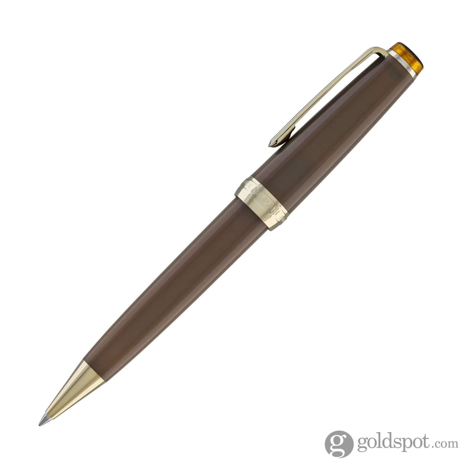 2103-sailor-pro-gear-slim-shikiori-noyama-no-uta-ballpoint-pen-in-hawk-apprentice-waka-taka-with-gold-trim-4.webp Sailor Pro Gear Slim Shikiori Noyama No Uta Ballpoint Pen in Hawk Apprentice - "Waka-taka" with Gold Trim
