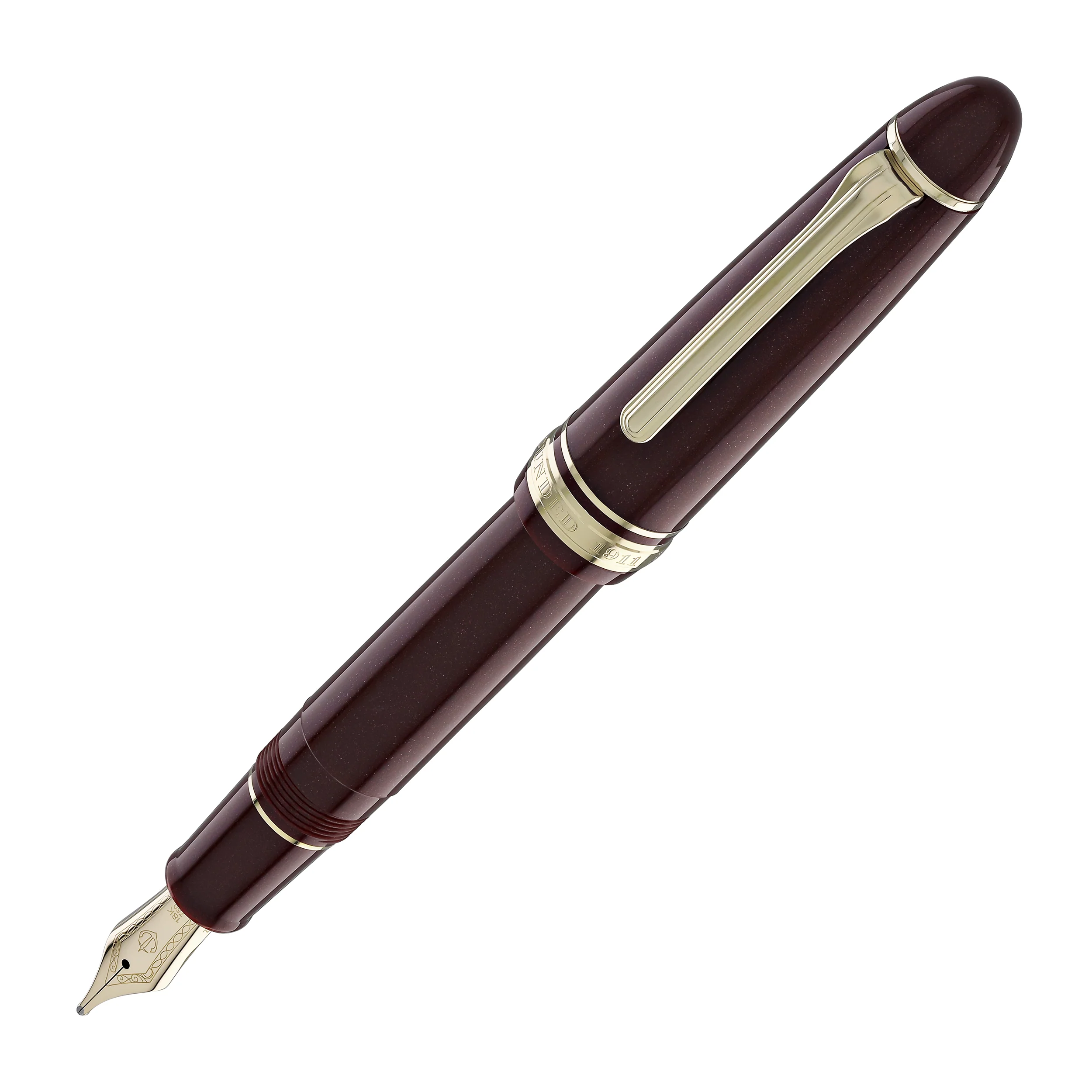 217-sailor-1911-large-fountain-pen-in-shining-red-18kt-gold-nib-1.webp Sailor 1911 Large Fountain Pen in Shining Red - 18kt Gold Nib