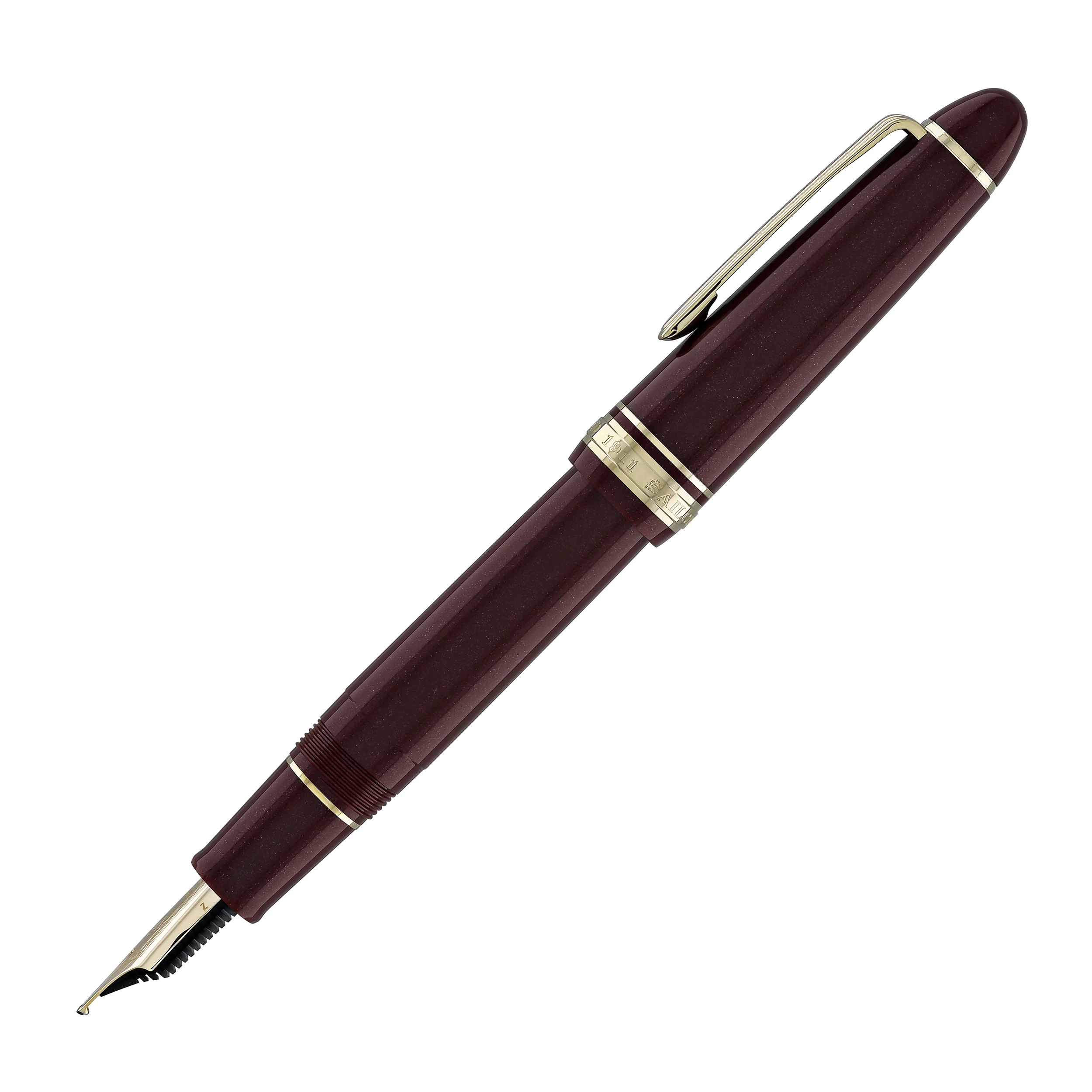 217-sailor-1911-large-fountain-pen-in-shining-red-18kt-gold-nib-5.webp Sailor 1911 Large Fountain Pen in Shining Red - 18kt Gold Nib