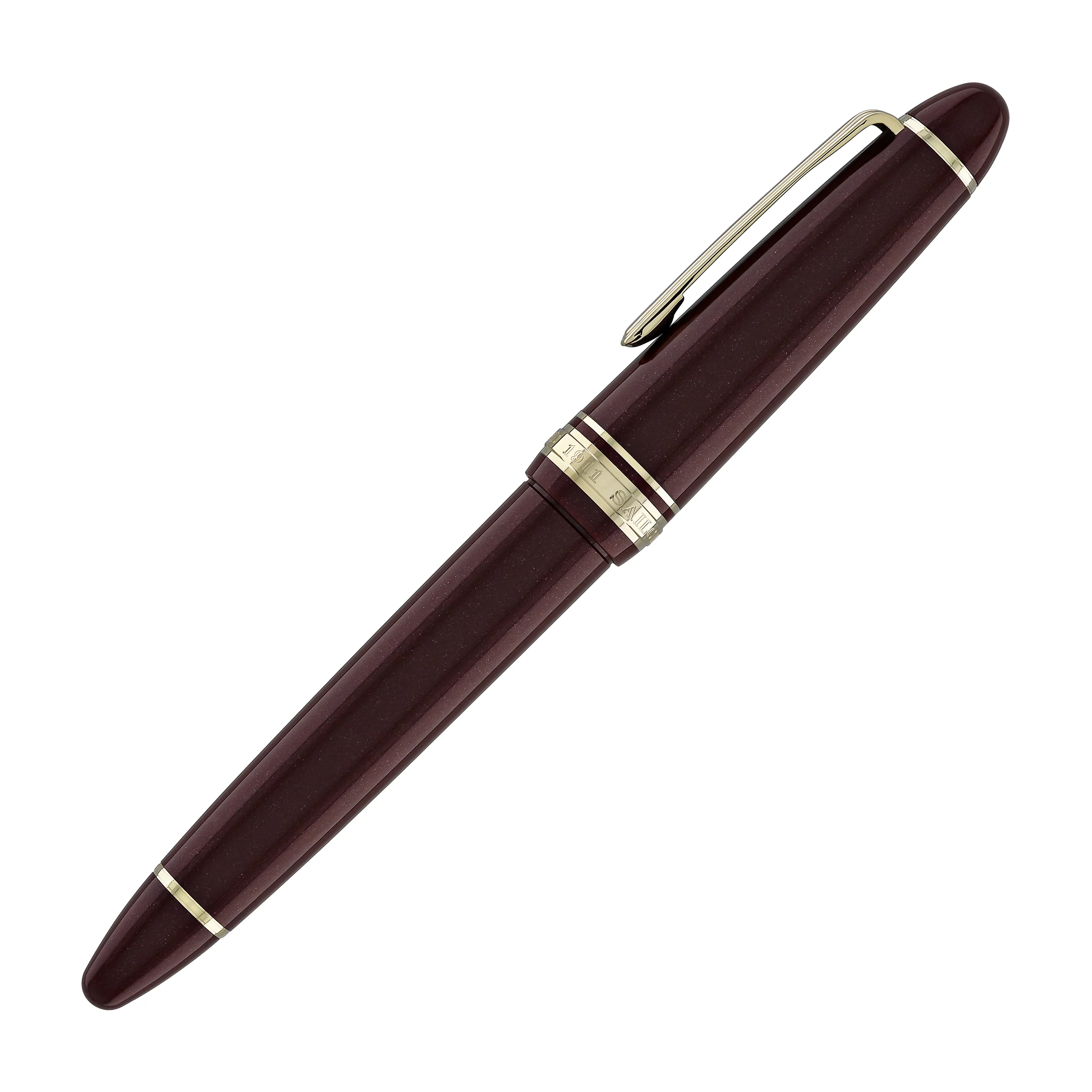 217-sailor-1911-large-fountain-pen-in-shining-red-18kt-gold-nib-6.webp Sailor 1911 Large Fountain Pen in Shining Red - 18kt Gold Nib