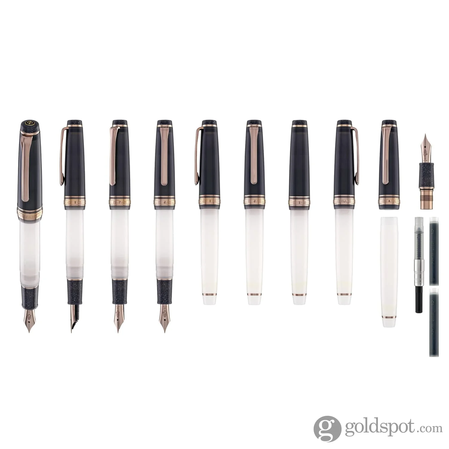 2183-sailor-professional-gear-slim-dried-flower-2-fountain-pen-in-black-rose-14k-gold-9.webp Sailor Professional Gear Slim Dried Flower 2 Fountain Pen in Black Rose - 14k Gold