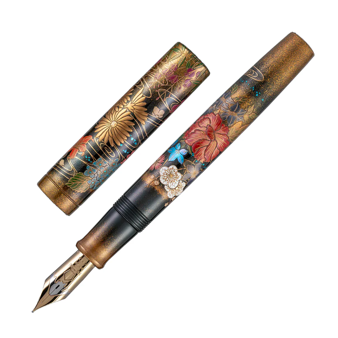 2267-namiki-emperor-fountain-pen-in-blooming-flowers-in-profusion-broad-point-1.webp Namiki Emperor Fountain Pen in Blooming Flowers in Profusion - Broad Point