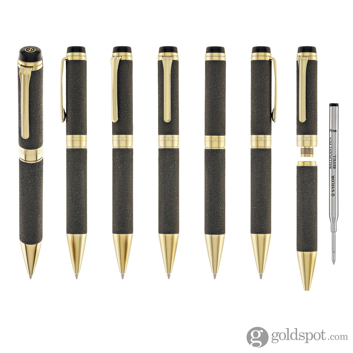 2275-sailor-cylint-niigata-shikki-ballpoint-pen-in-oborogin-hazy-silver-with-gold-ip-trim-7.jpg Sailor Cylint Niigata Shikki Ballpoint Pen in Oborogin (Hazy Silver) with Gold IP Trim
