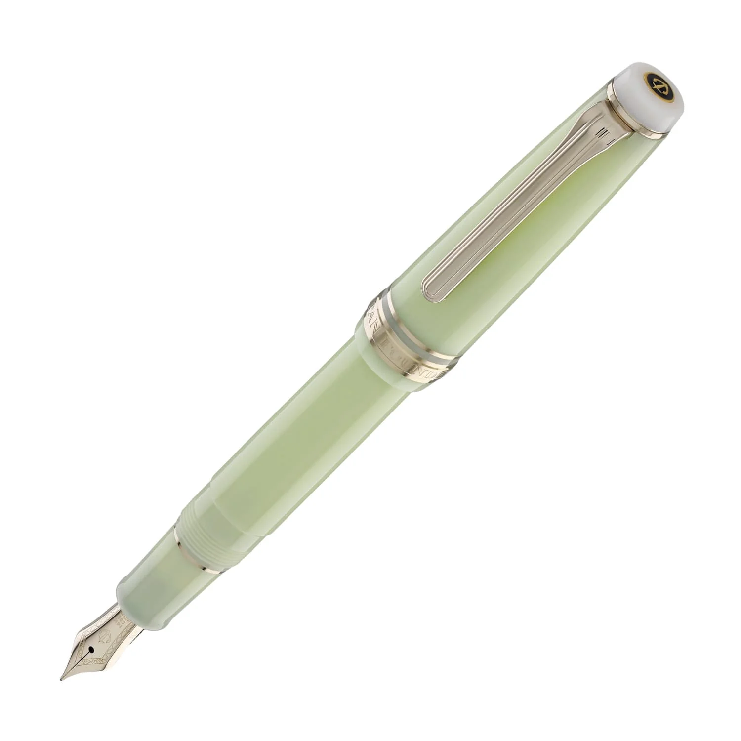 228-sailor-pro-gear-slim-shikiori-noyama-no-uta-fountain-pen-in-warbling-is-in-the-air-haru-tsuge-dori-with-gold-trim-medium-fine-point-1.webp Sailor Pro Gear Slim Shikiori Noyama No Uta Fountain Pen in Warbling is in the Air - "Haru-tsuge-dori" with Gold Trim - Medium Fine Point