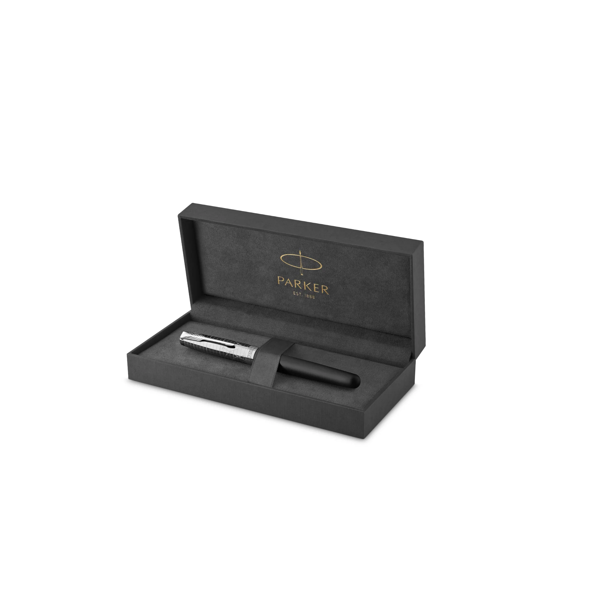 Parker Sonnet Premium Fountain Pen in Legacy of Flight with Chrome Trim - 18k Gold