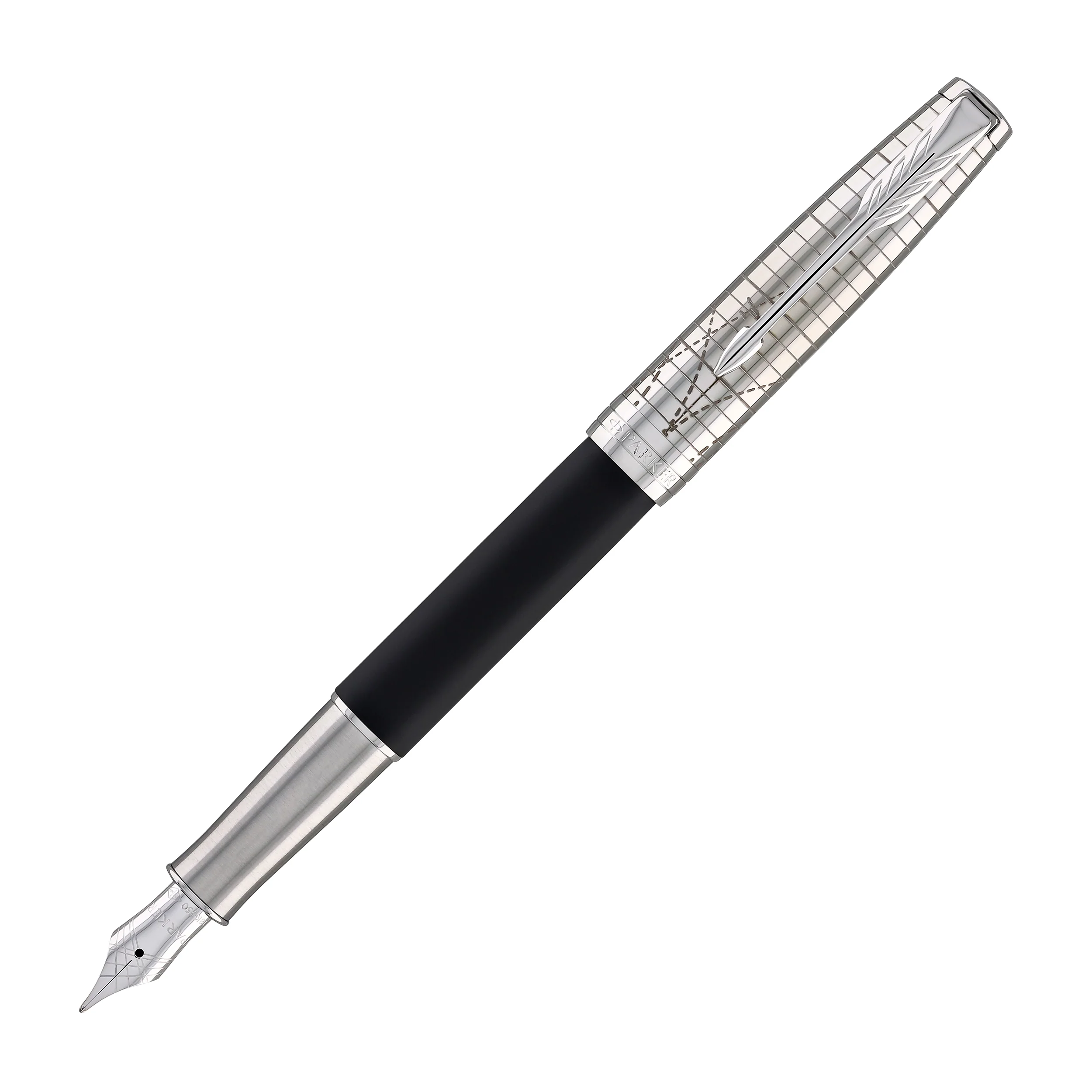 Parker Sonnet Premium Fountain Pen in Legacy of Flight with Chrome Trim - 18k Gold