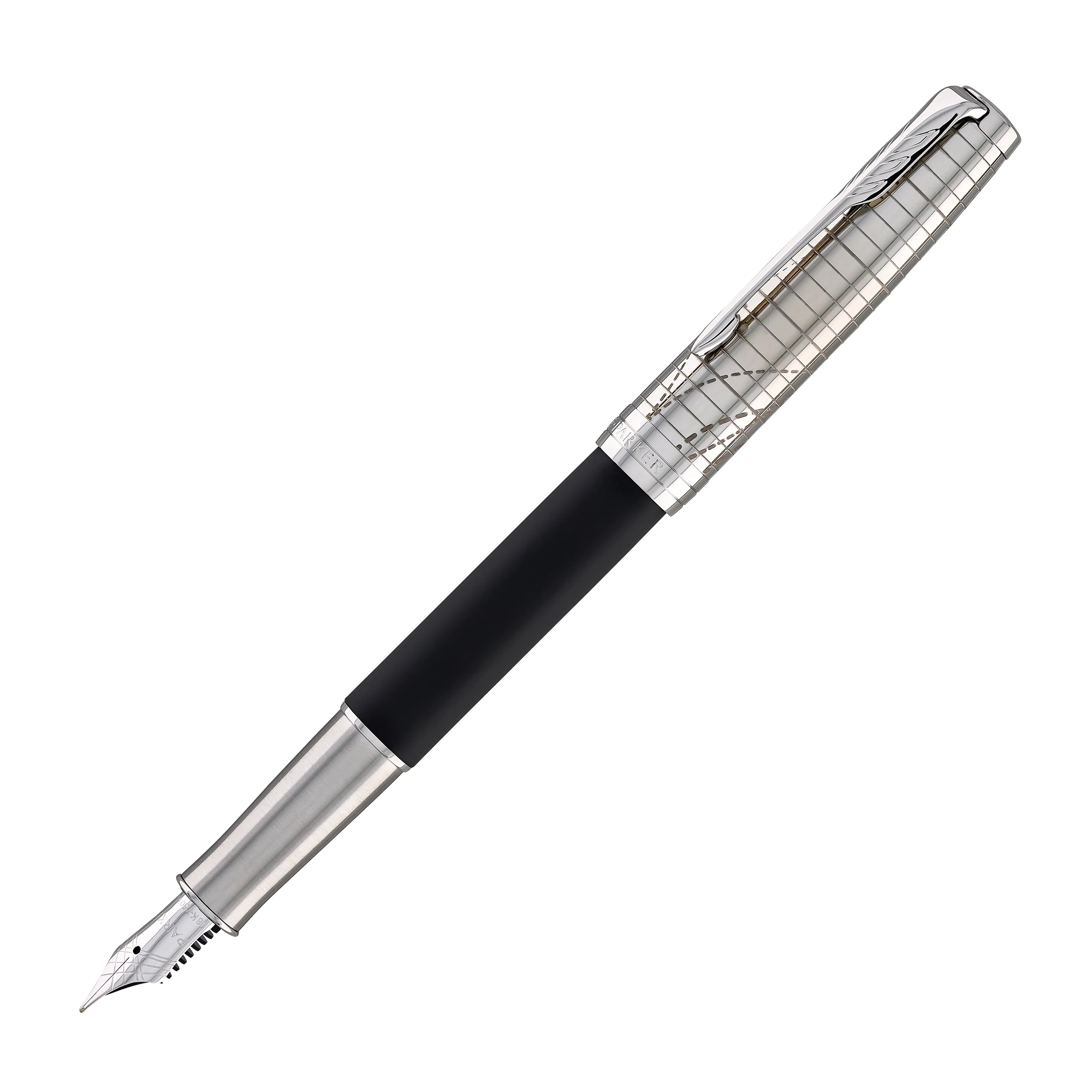 Parker Sonnet Premium Fountain Pen in Legacy of Flight with Chrome Trim - 18k Gold