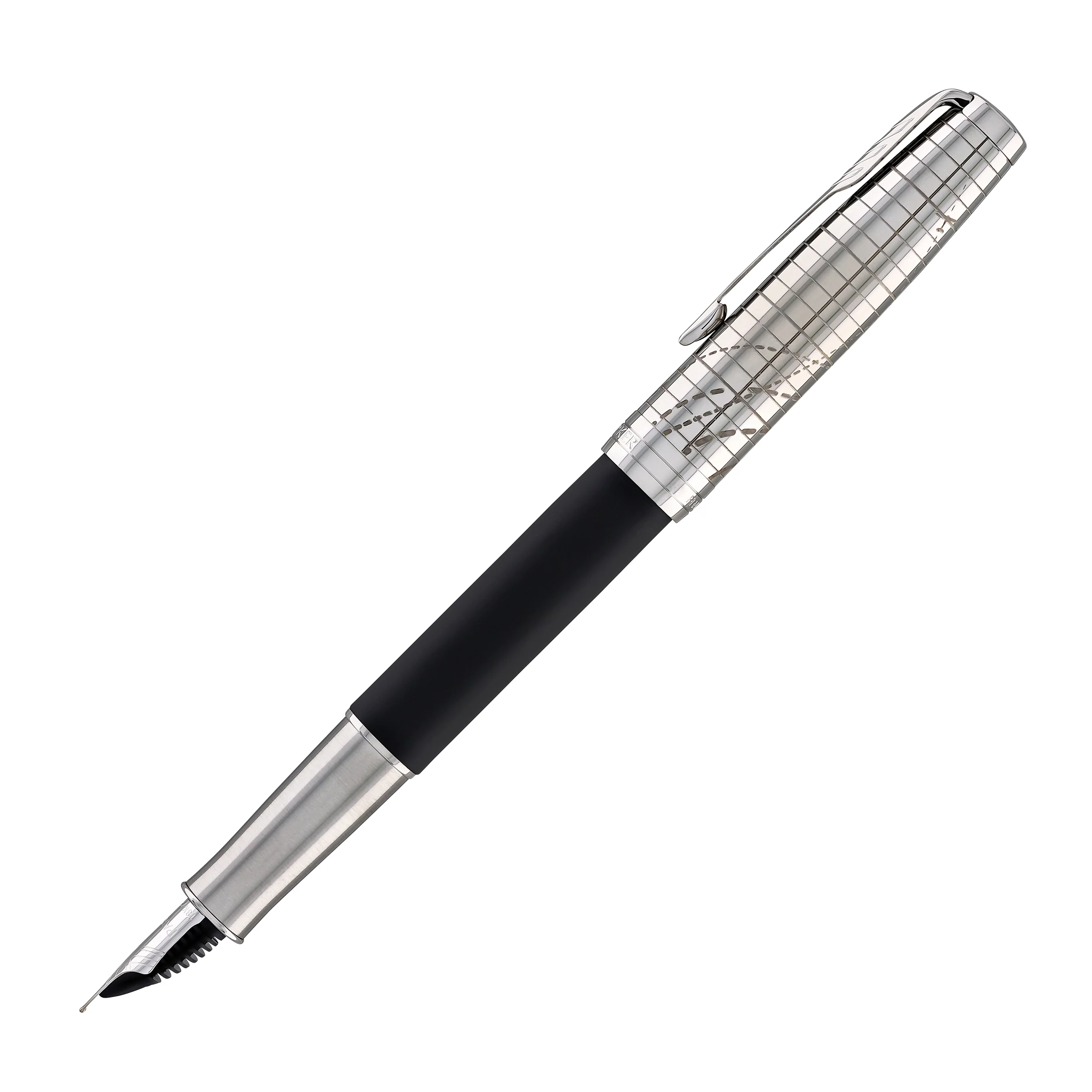 Parker Sonnet Premium Fountain Pen in Legacy of Flight with Chrome Trim - 18k Gold