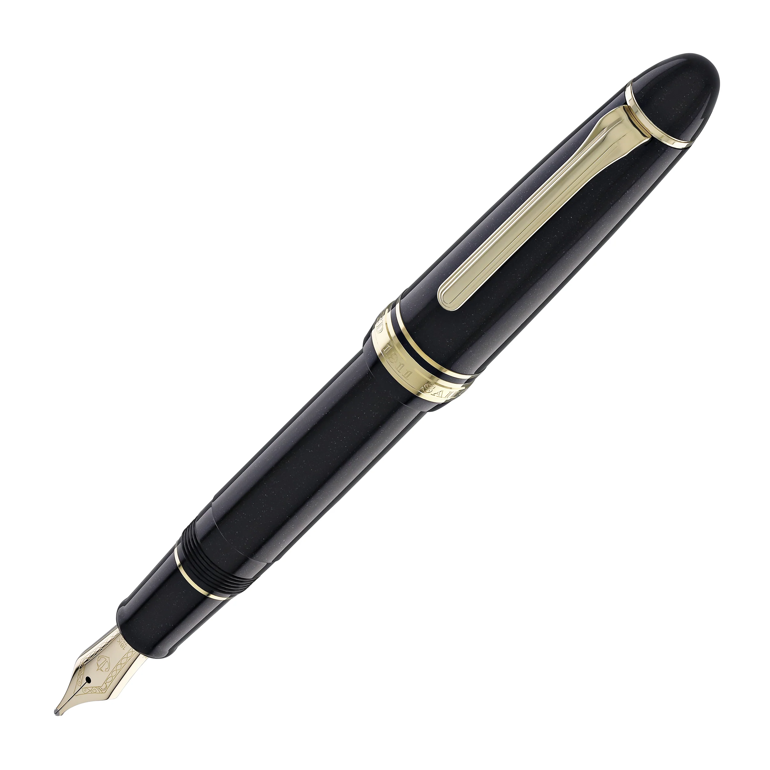 238-sailor-1911-large-fountain-pen-in-shining-black-18kt-gold-nib-1.webp Sailor 1911 Large Fountain Pen in Shining Black - 18kt Gold Nib