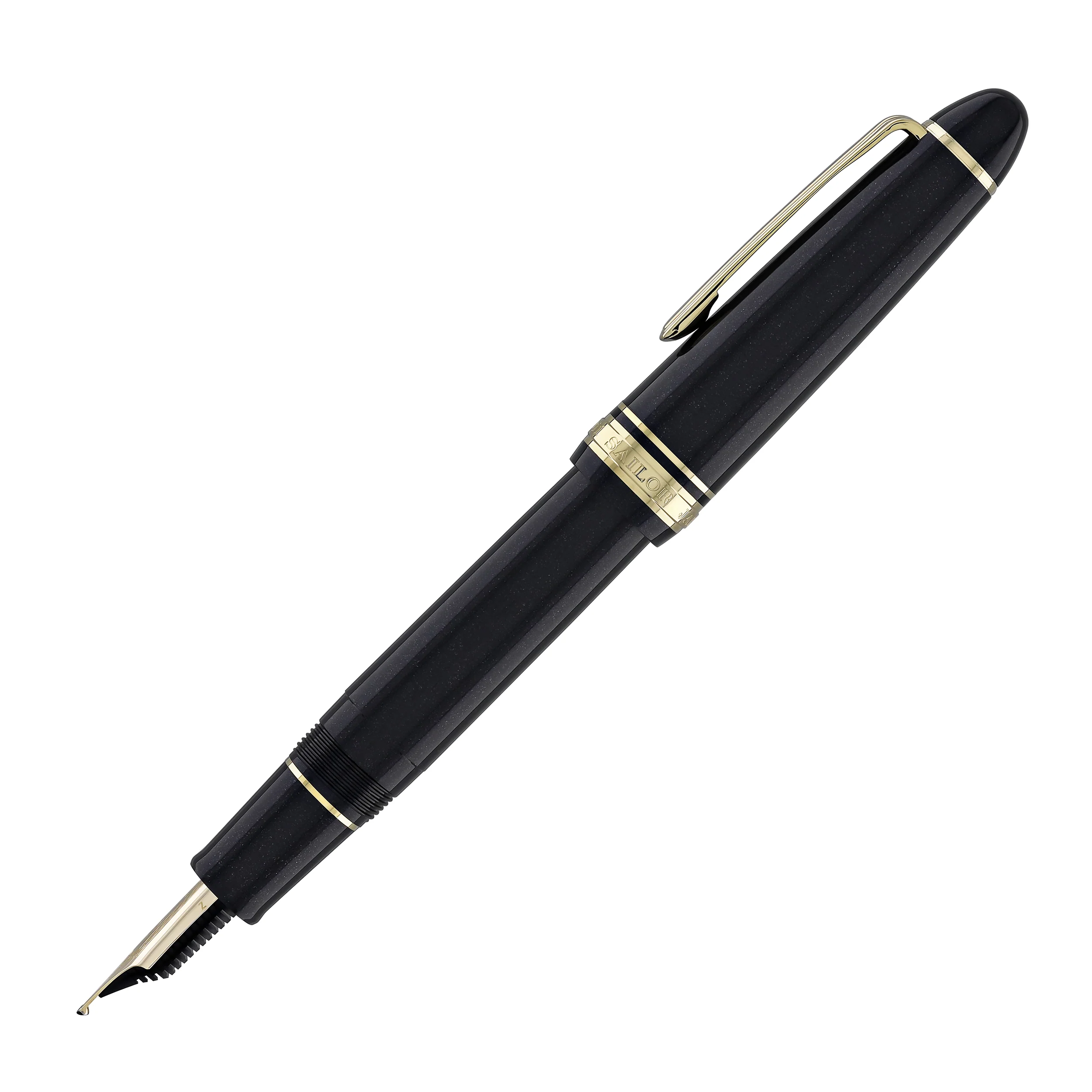 238-sailor-1911-large-fountain-pen-in-shining-black-18kt-gold-nib-5.webp Sailor 1911 Large Fountain Pen in Shining Black - 18kt Gold Nib