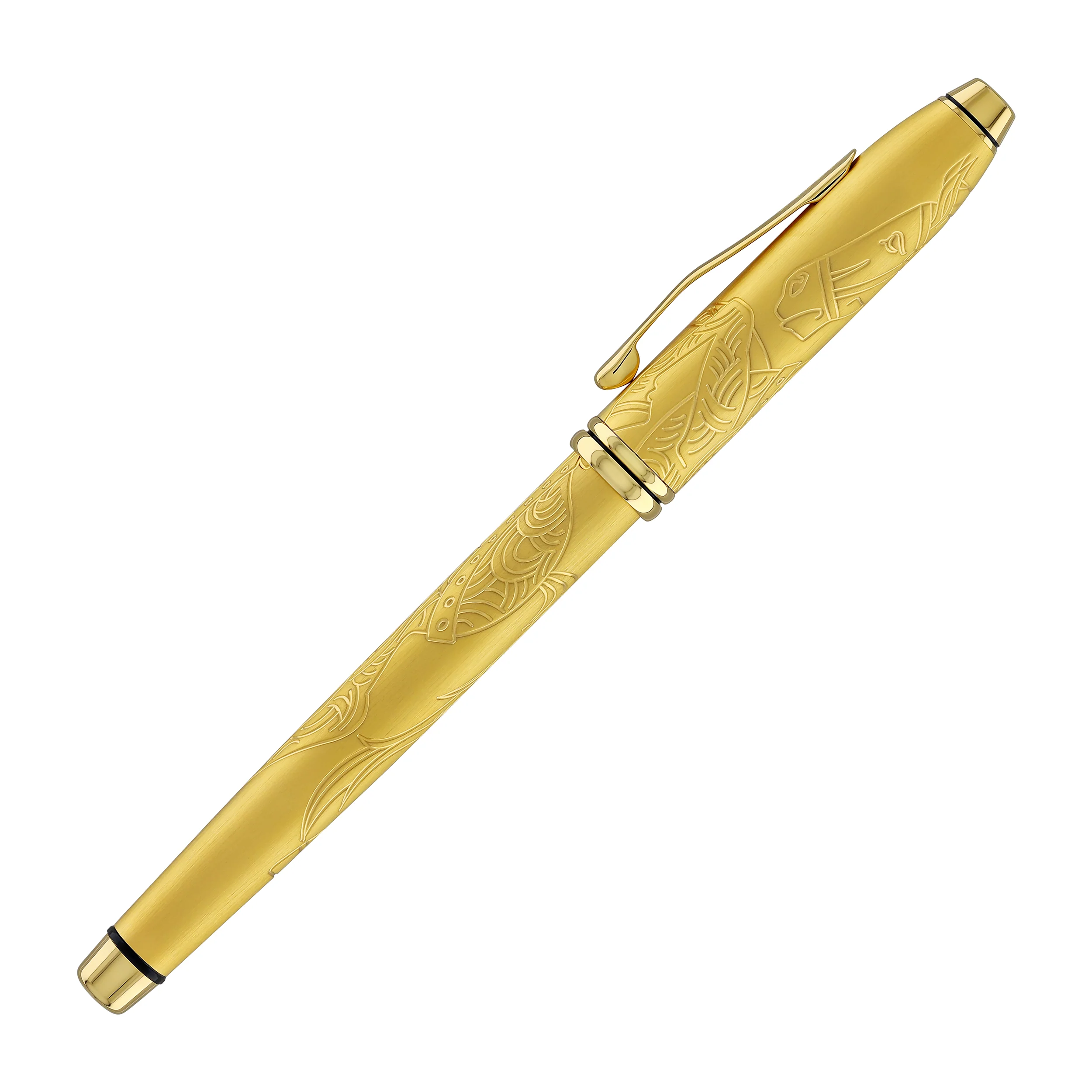 2400-cross-townsend-zodiac-year-of-the-horse-selectip-rollerball-pen-in-23kt-gold-plated-with-gold-plated-appointment-5.webp Cross Townsend Zodiac Year of the Horse Selectip Rollerball Pen in 23KT Gold Plated with Gold Plated Appointment