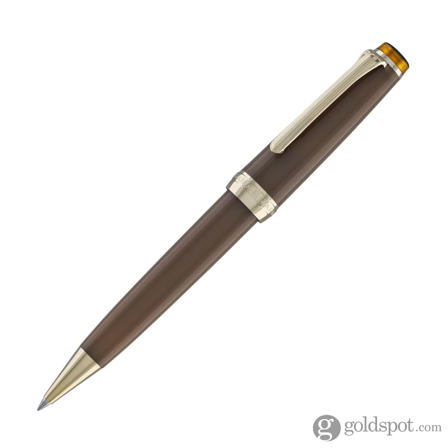 2503-sailor-pro-gear-slim-shikiori-noyama-no-uta-ballpoint-pen-in-hawk-apprentice-waka-taka-with-gold-trim-3.webp Sailor Pro Gear Slim Shikiori Noyama No Uta Ballpoint Pen in Hawk Apprentice - "Waka-taka" with Gold Trim