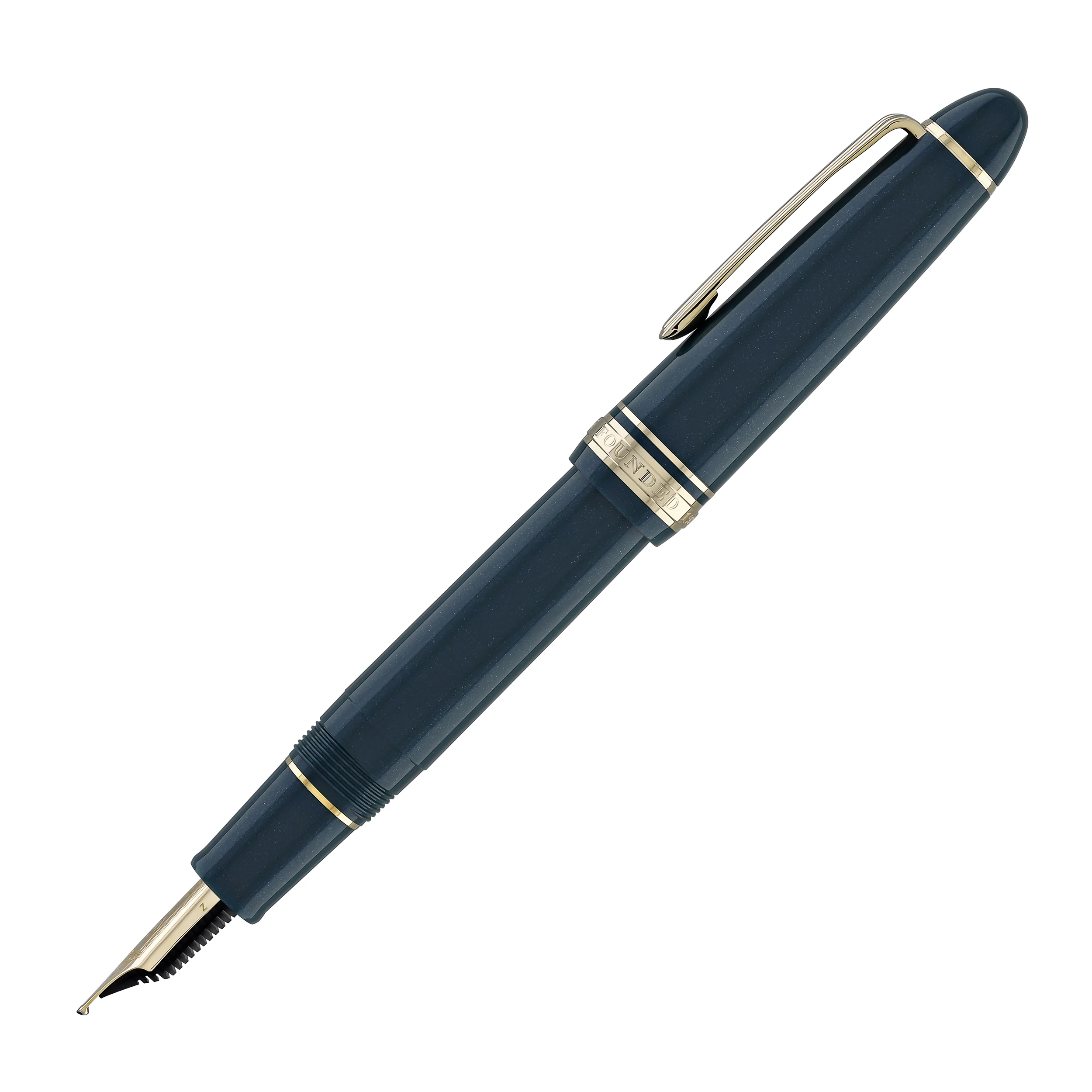 Sailor 1911 Large Fountain Pen in Shining Green - 18kt Gold Nib