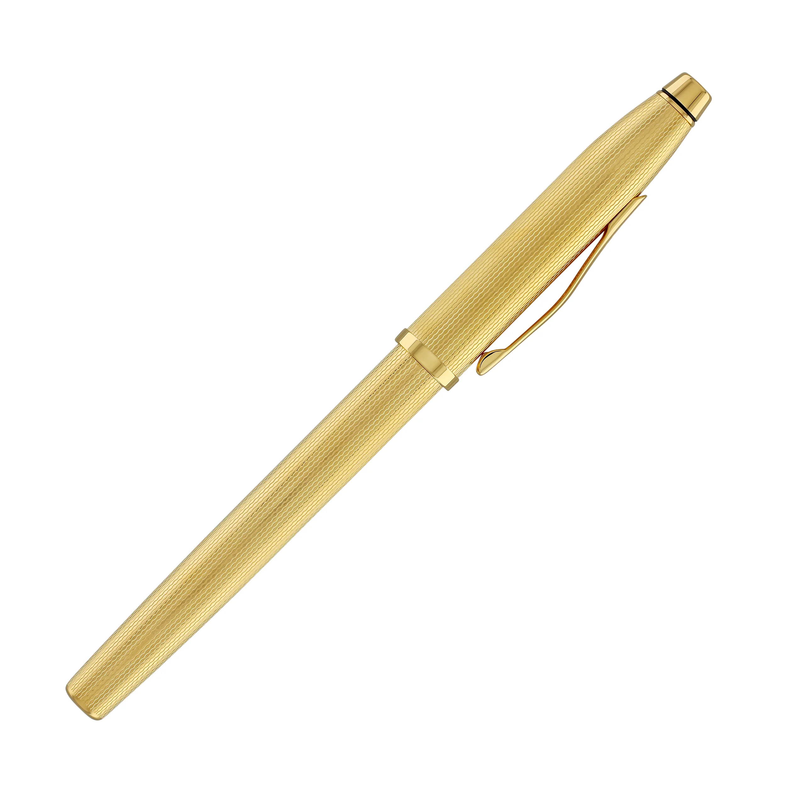 2679-cross-century-ii-selectip-rollerball-pen-in-polished-23k-gold-plated-engraved-diamond-pattern-6.webp Cross Century II Selectip Rollerball Pen in Polished 23K Gold-Plated Engraved Diamond Pattern